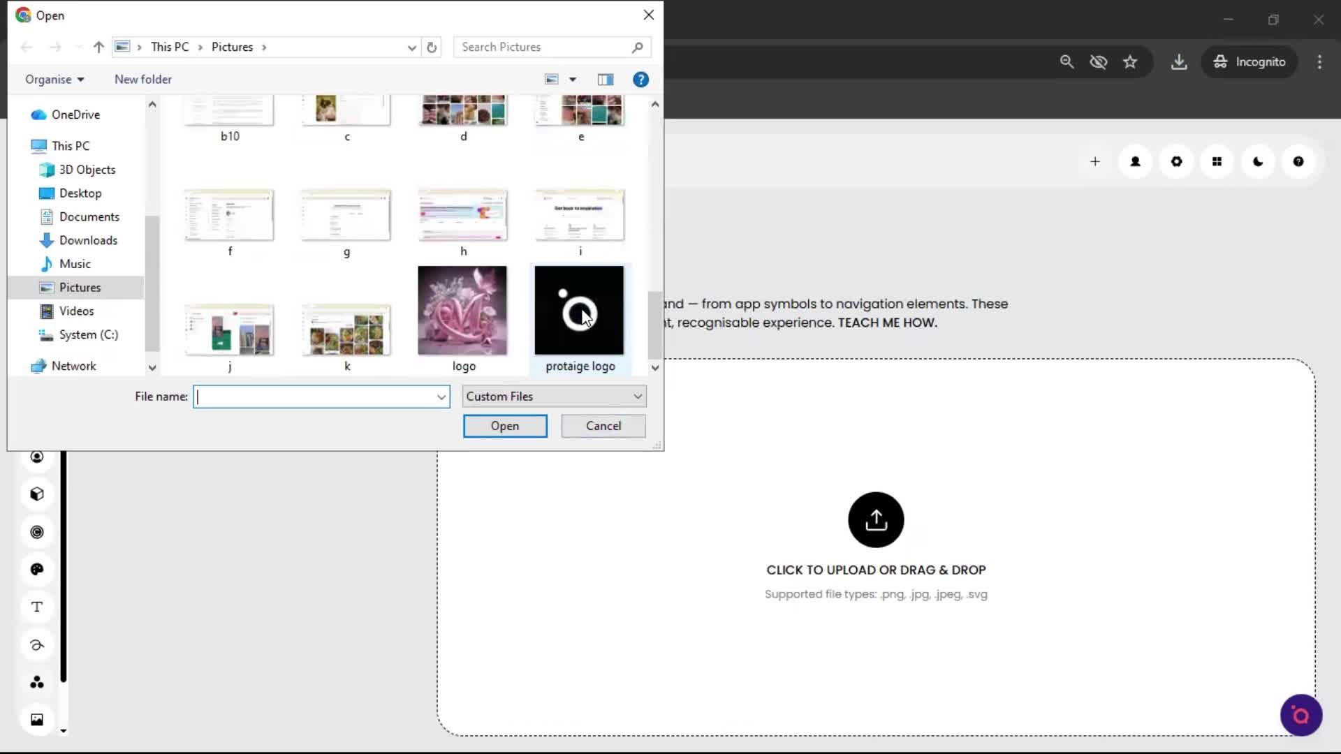 General browsing screenshot