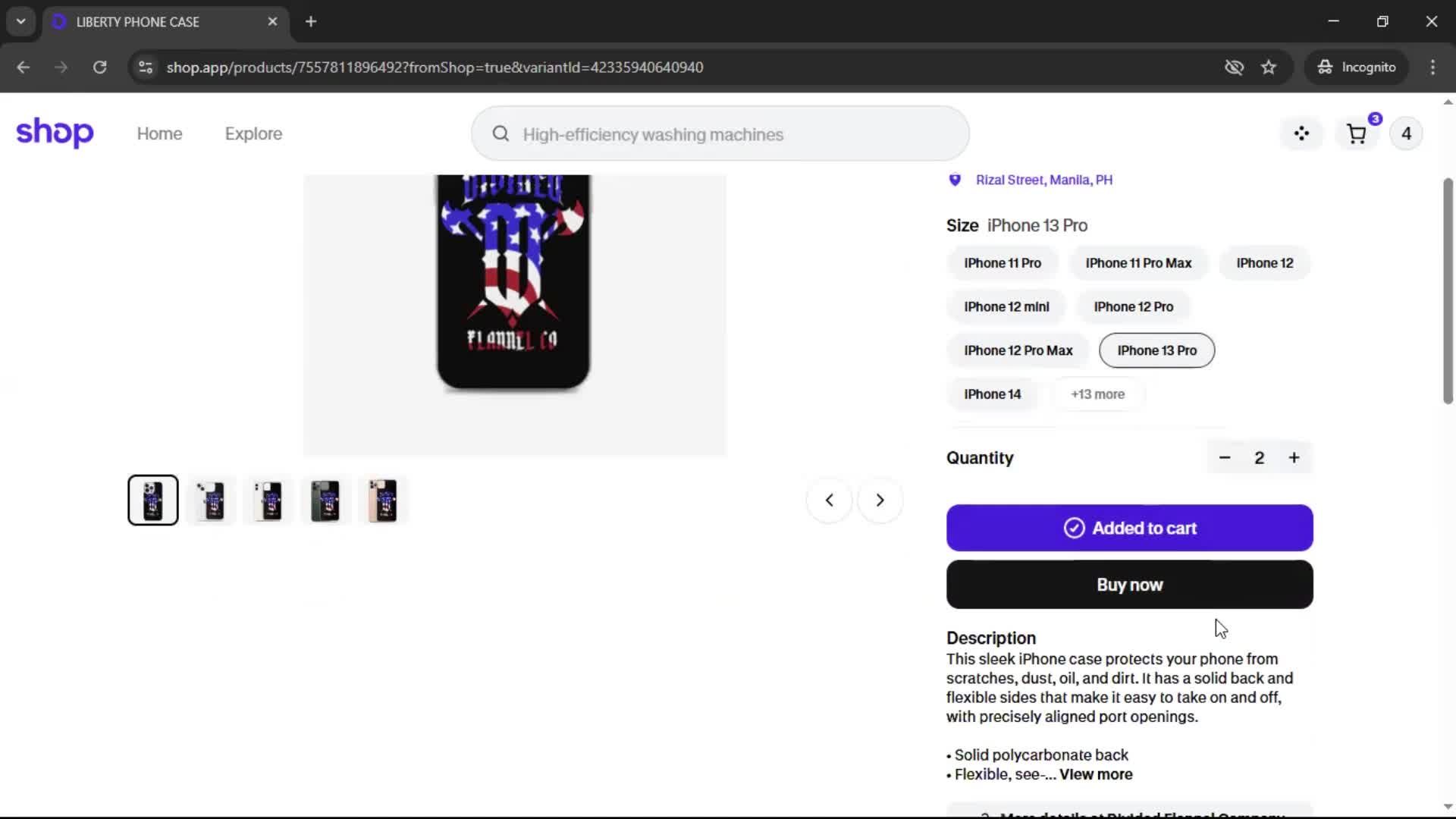 General browsing screenshot