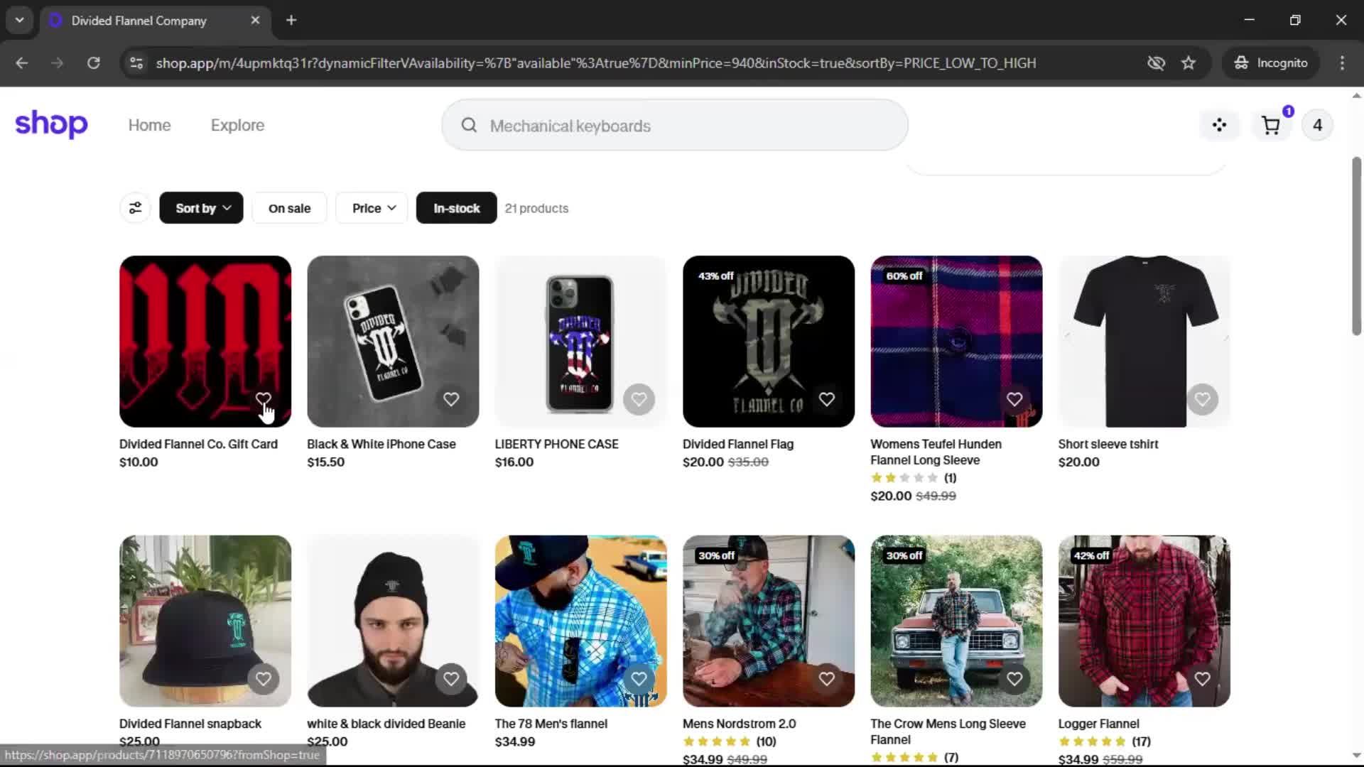 General browsing screenshot