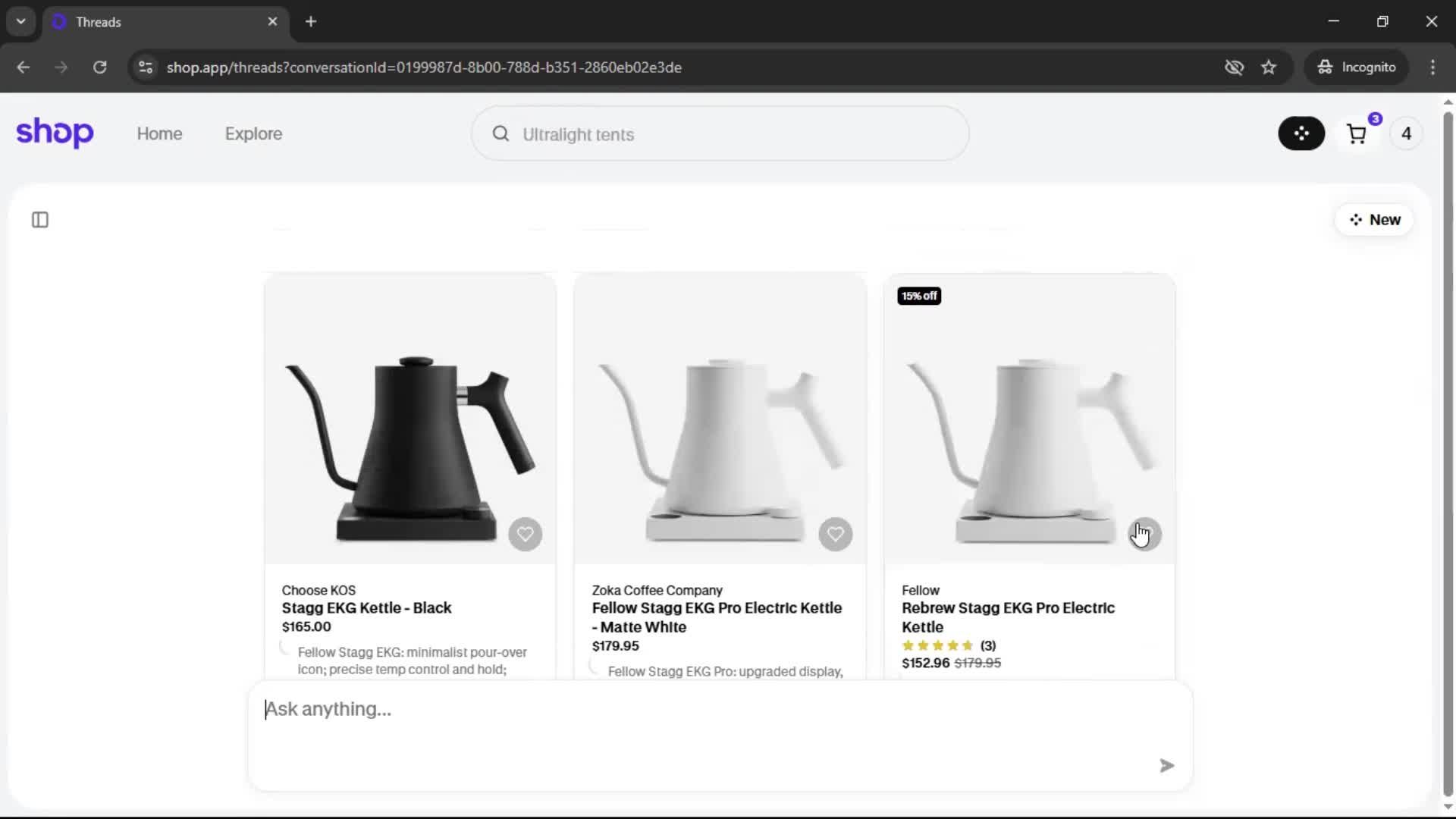 General browsing screenshot