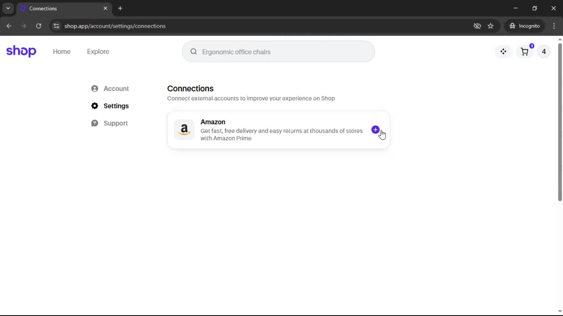 General browsing screenshot