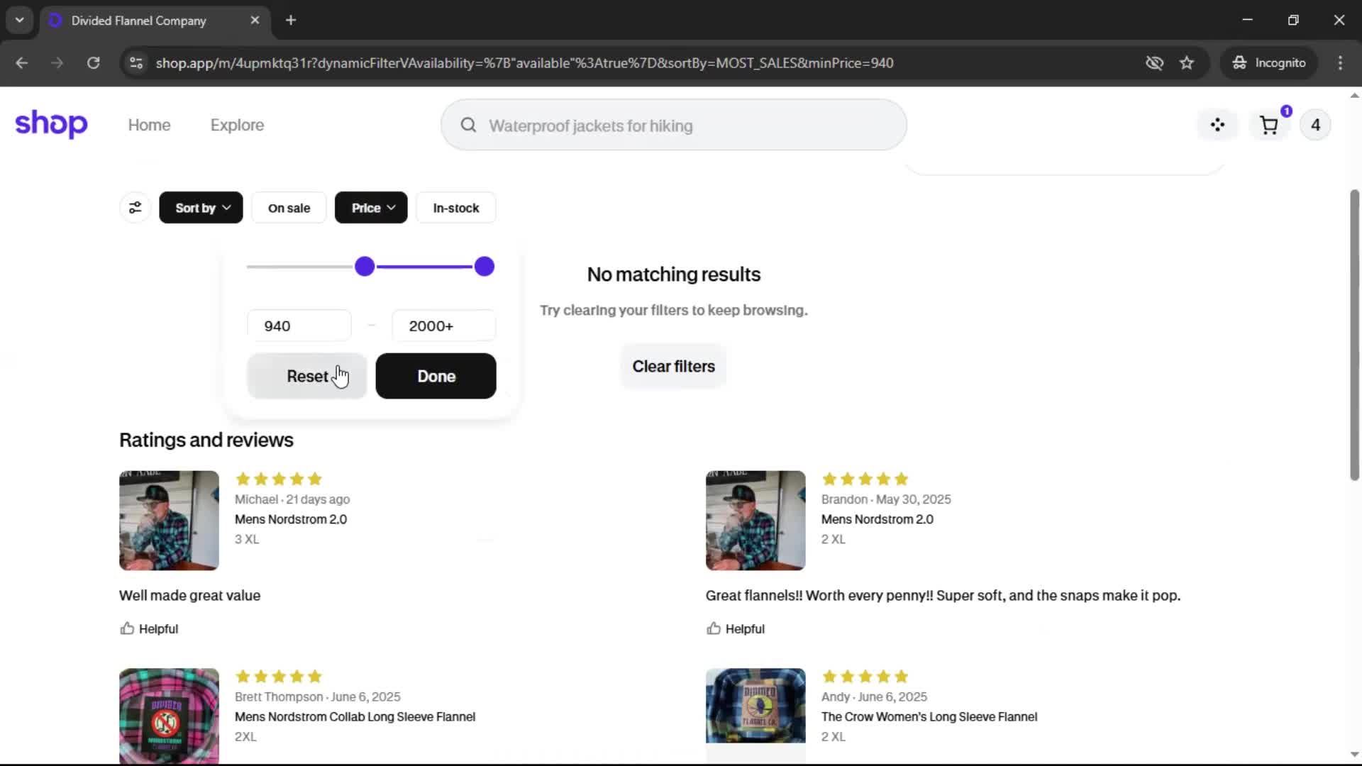General browsing screenshot