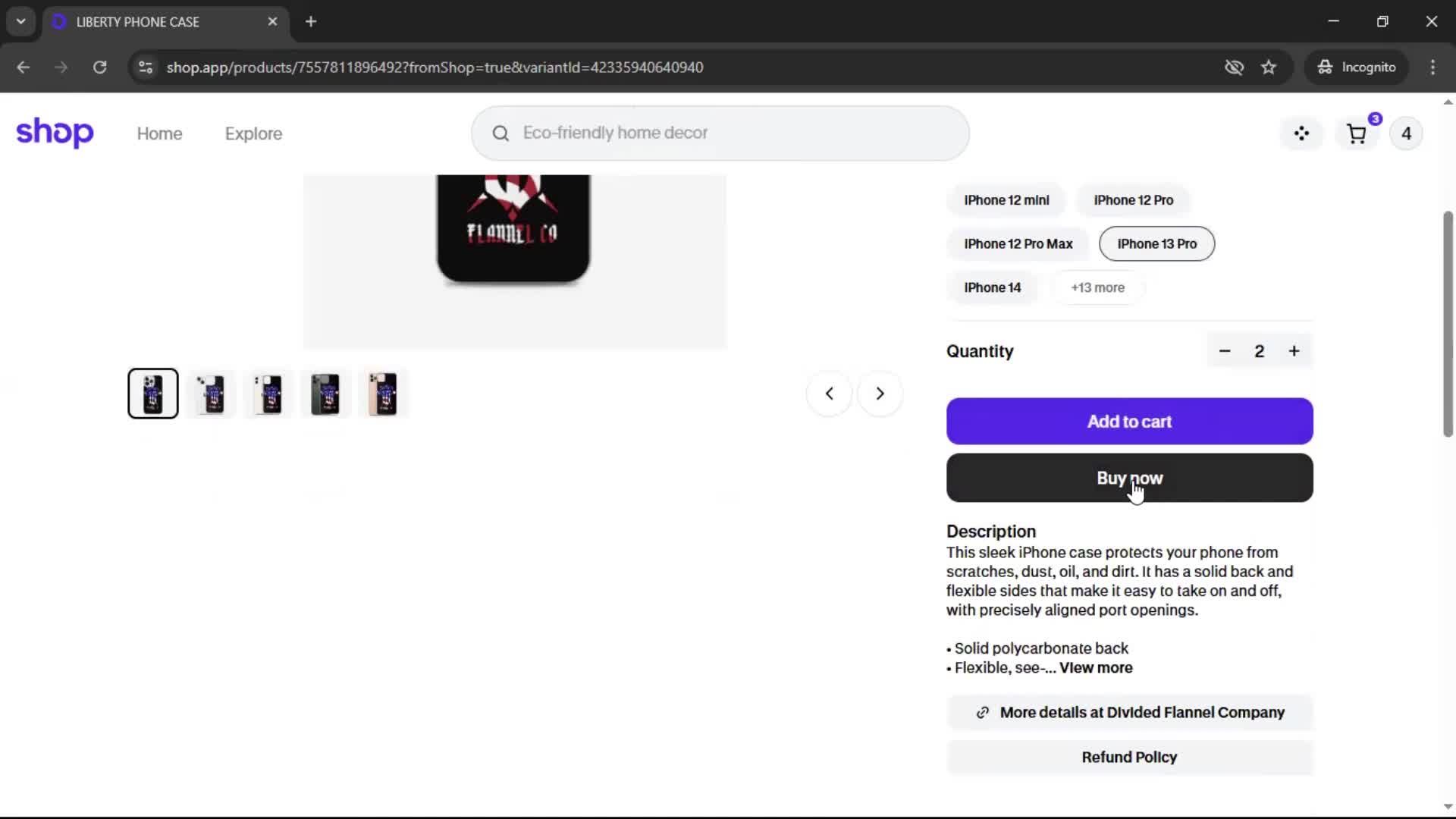 General browsing screenshot