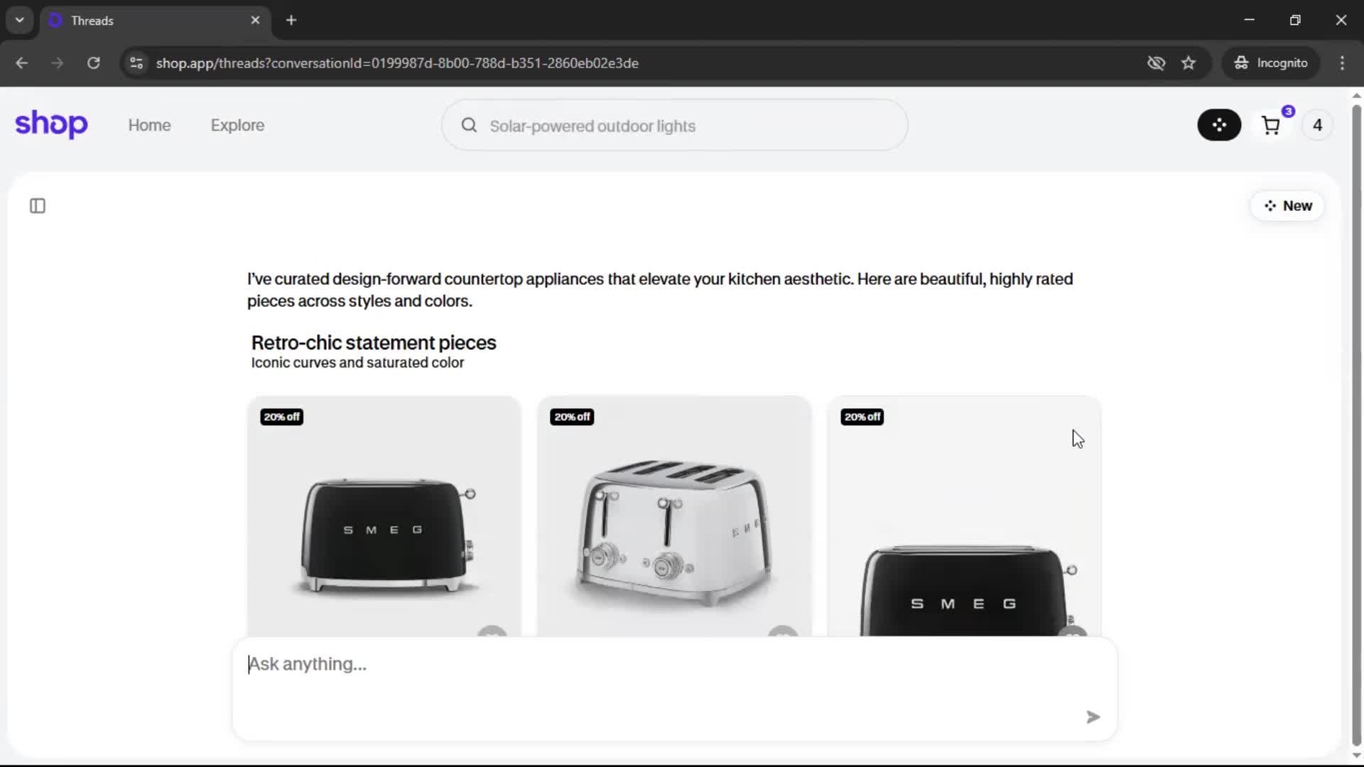 General browsing screenshot