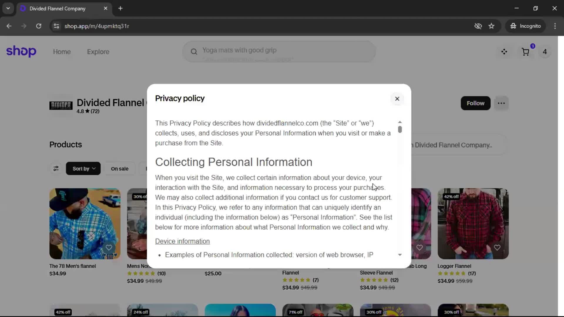 General browsing on Shop video thumbnail