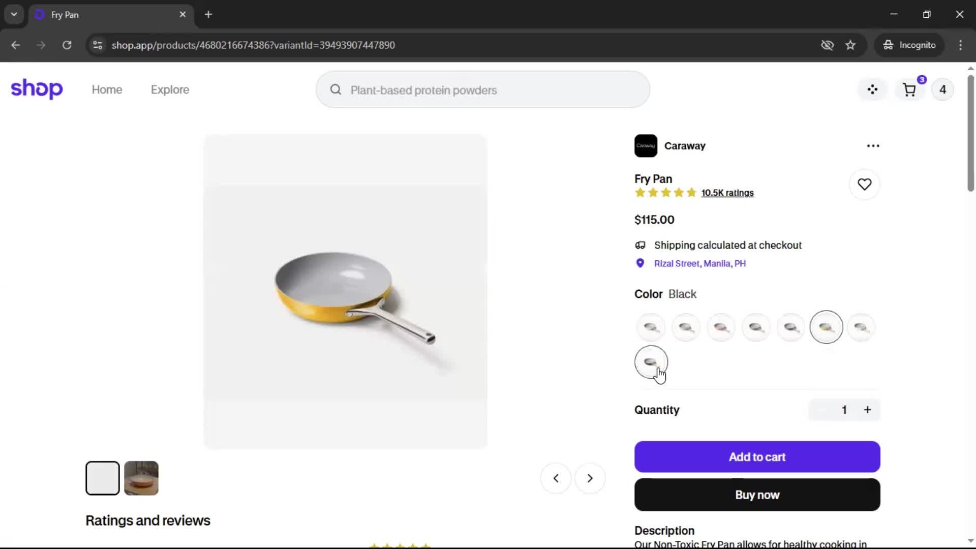 General browsing screenshot