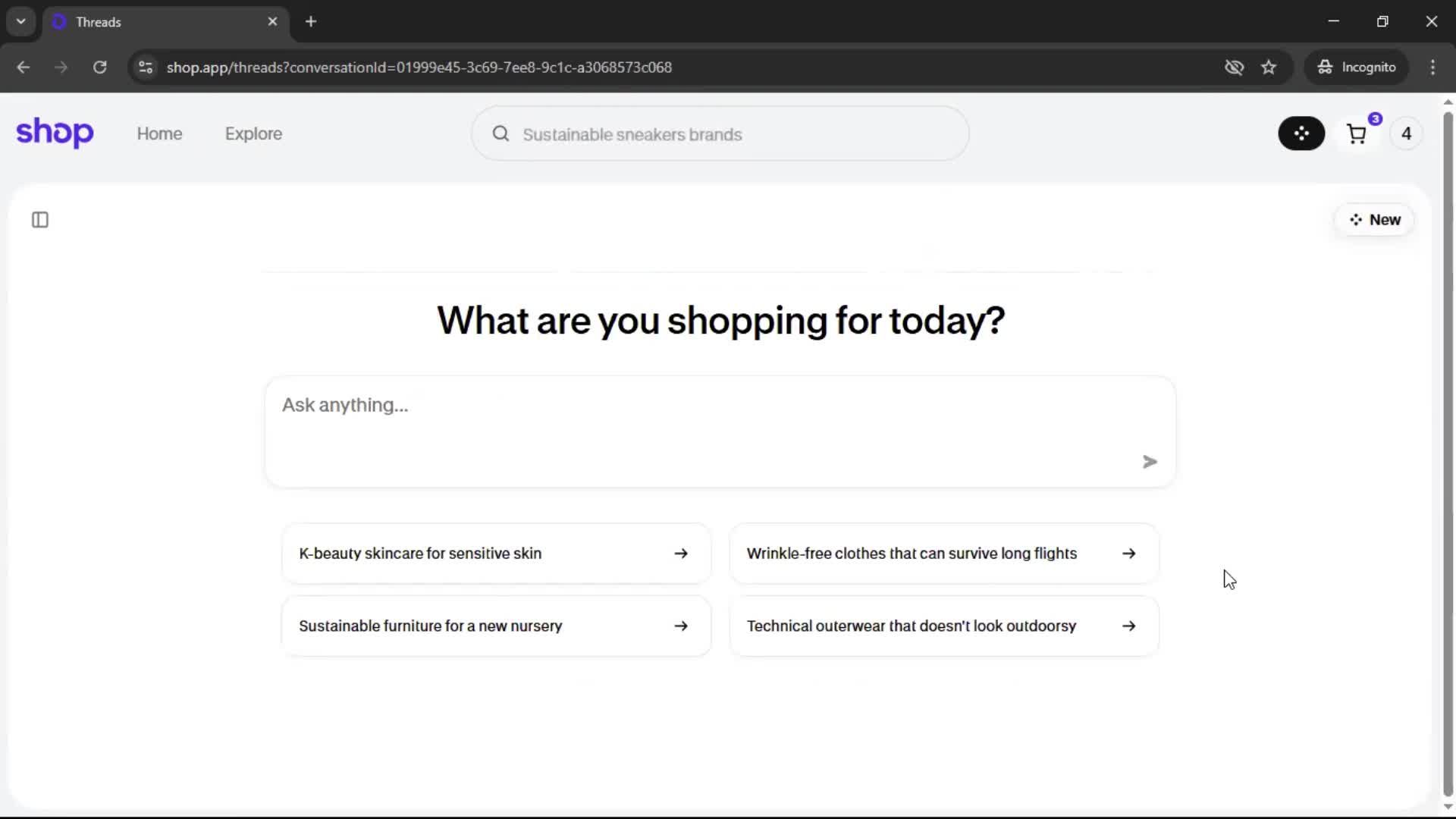 General browsing screenshot