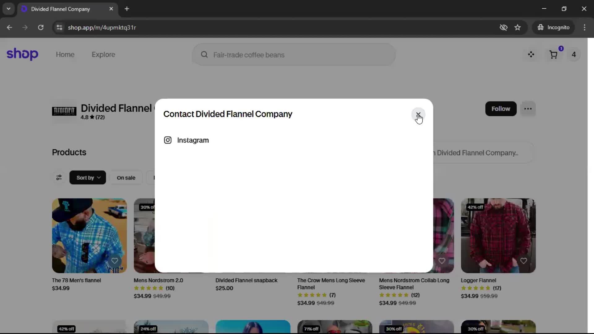 General browsing screenshot