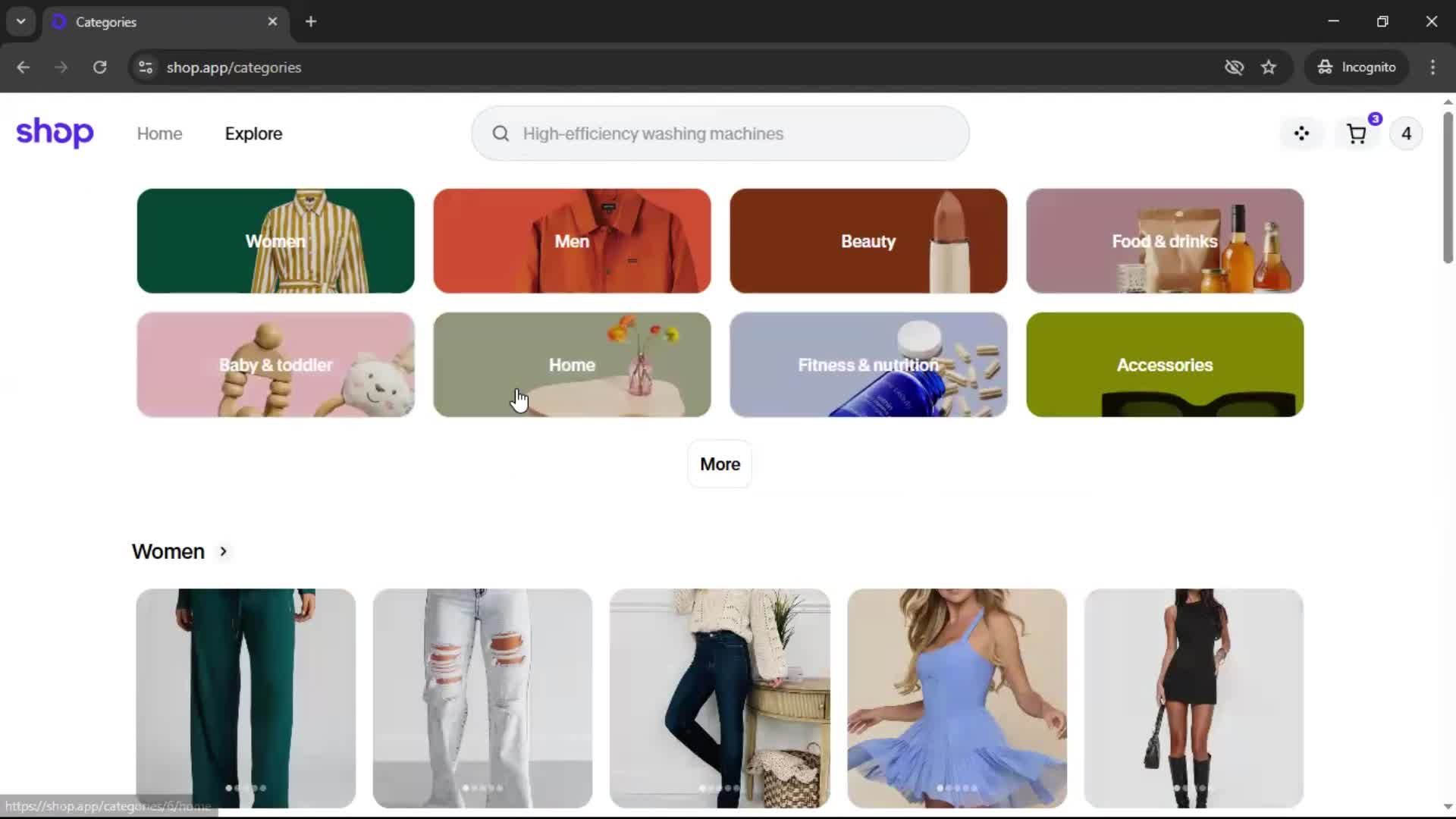 General browsing screenshot