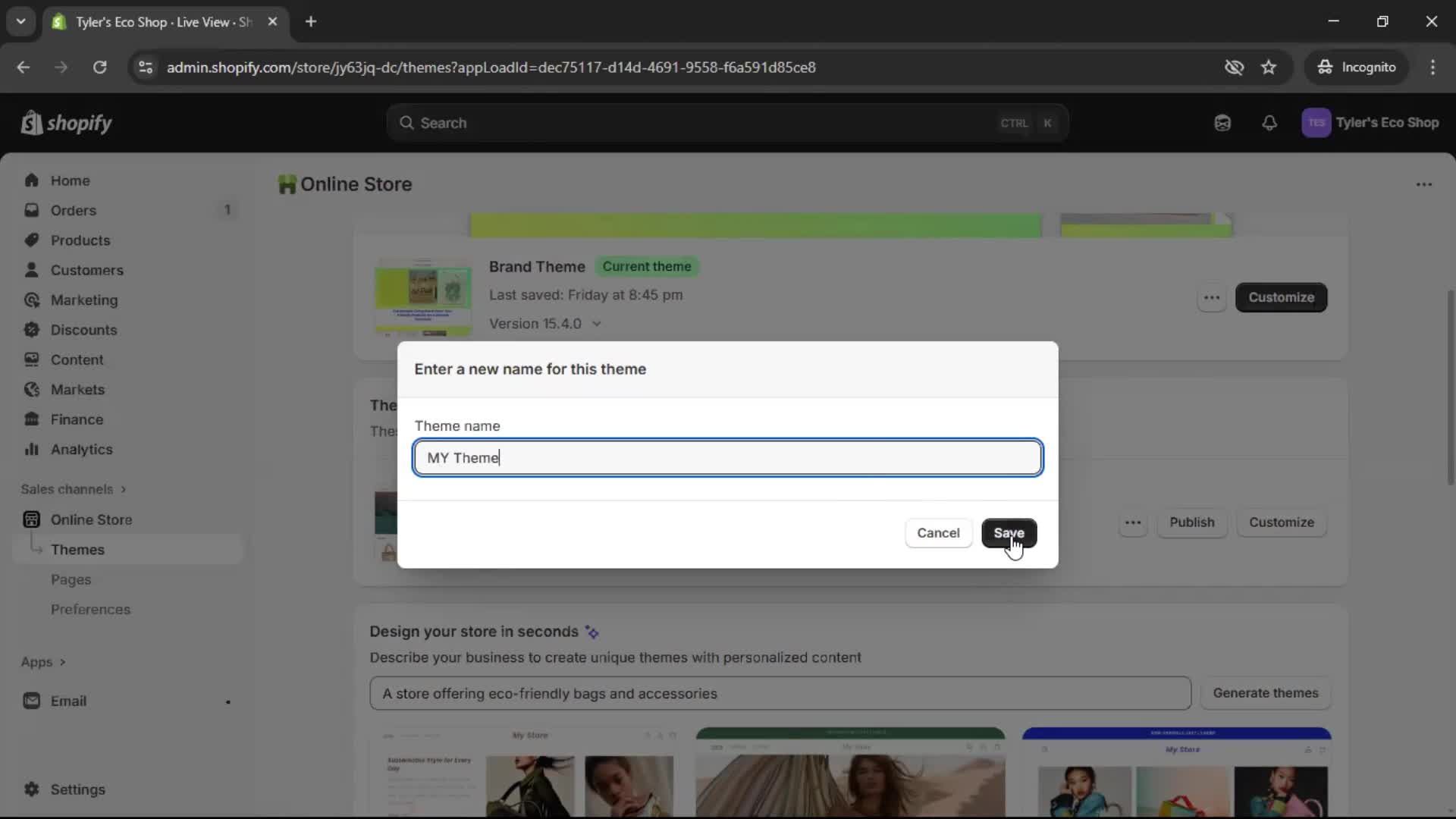 General browsing screenshot