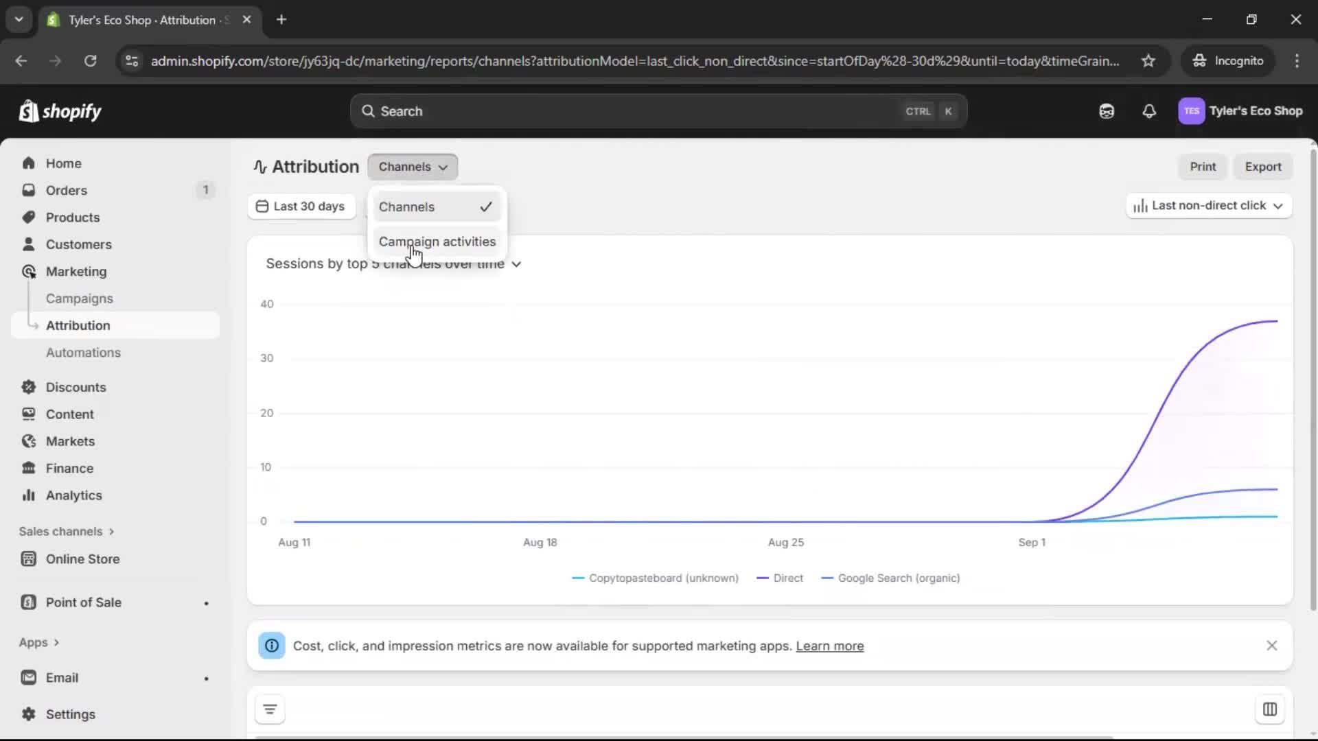 General browsing on Shopify video thumbnail