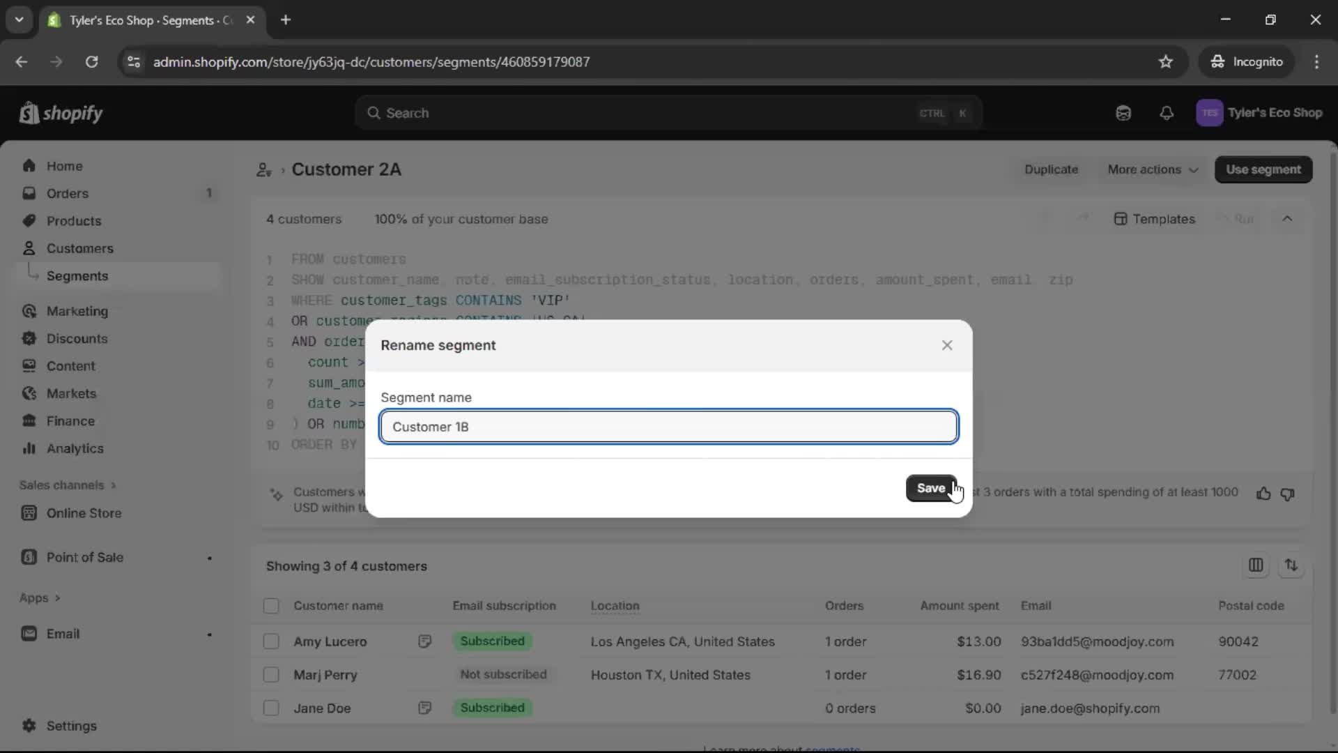 General browsing screenshot