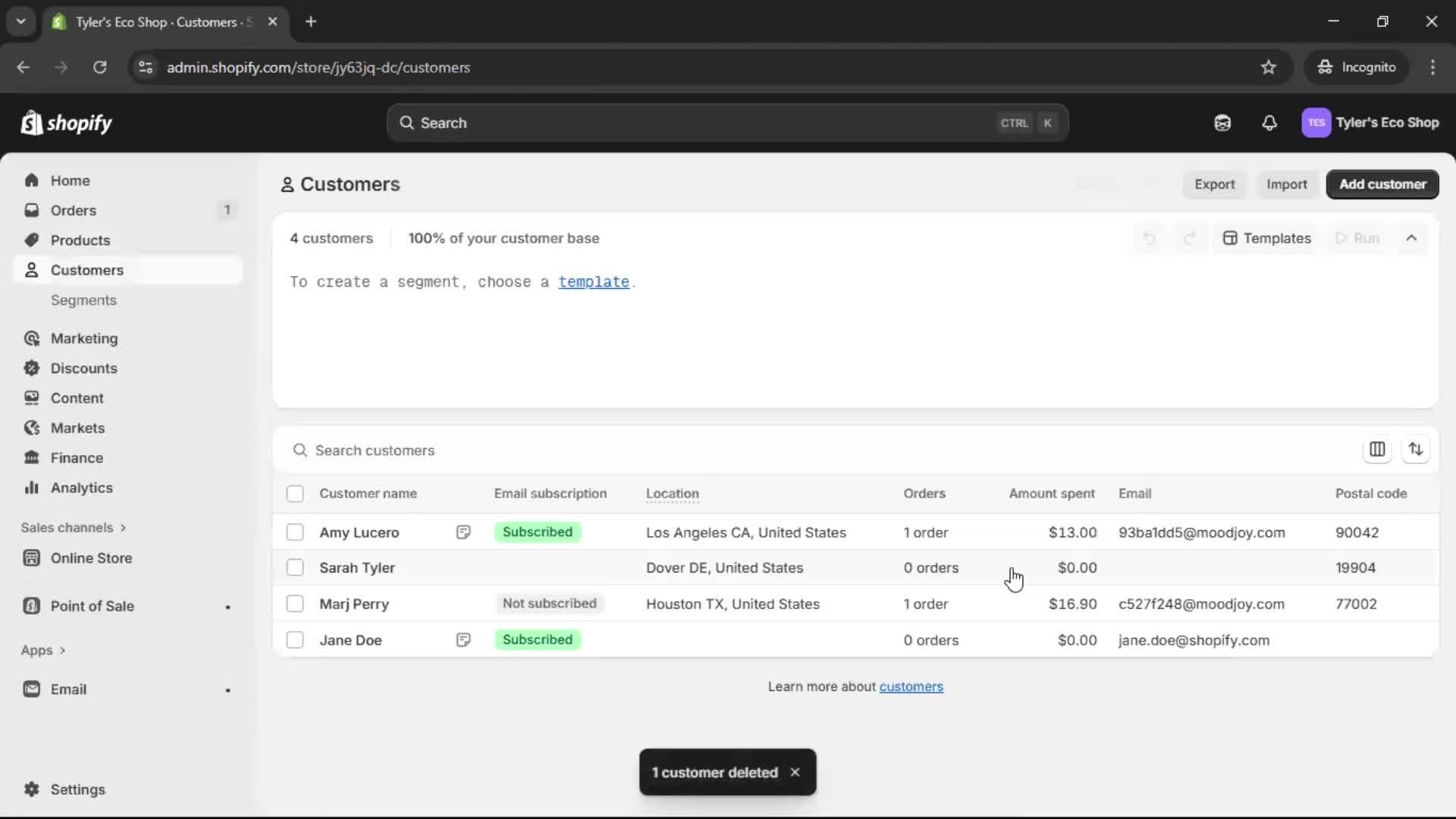 General browsing on Shopify video thumbnail