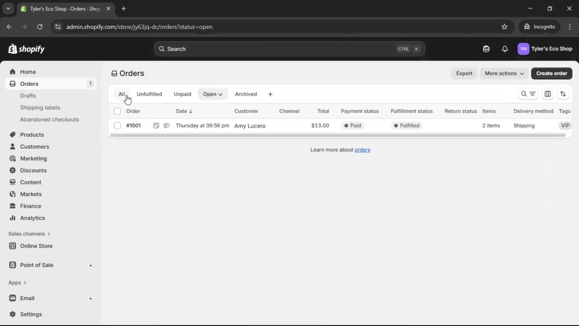 General browsing screenshot