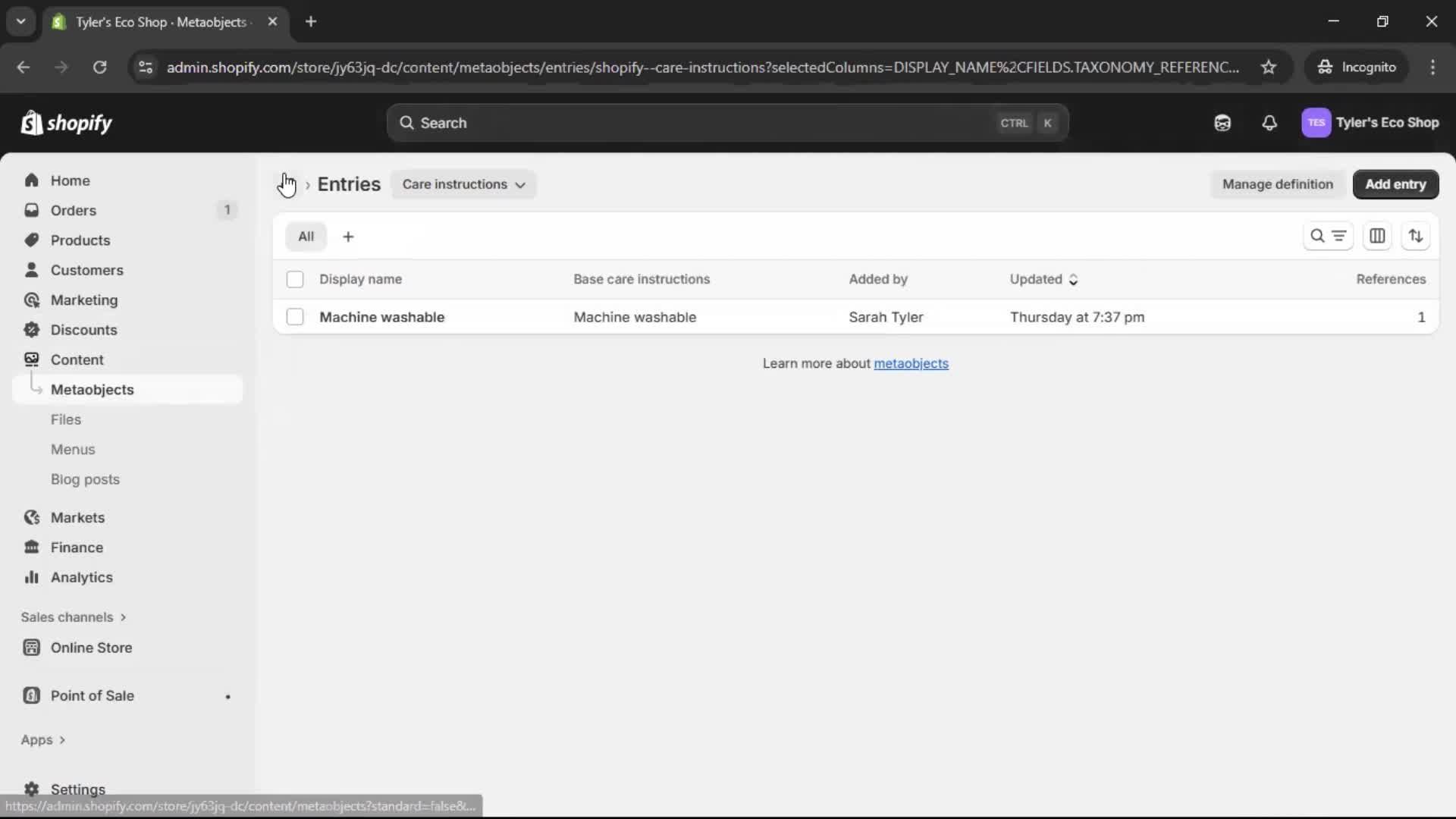 General browsing screenshot