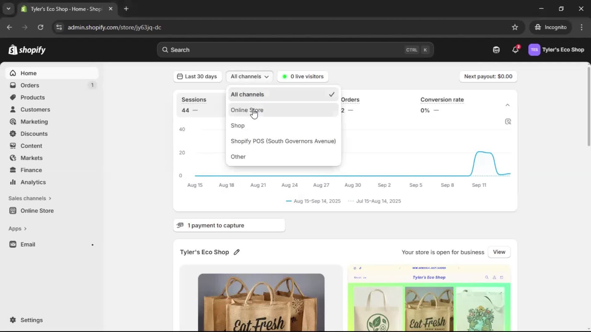 General browsing on Shopify video thumbnail
