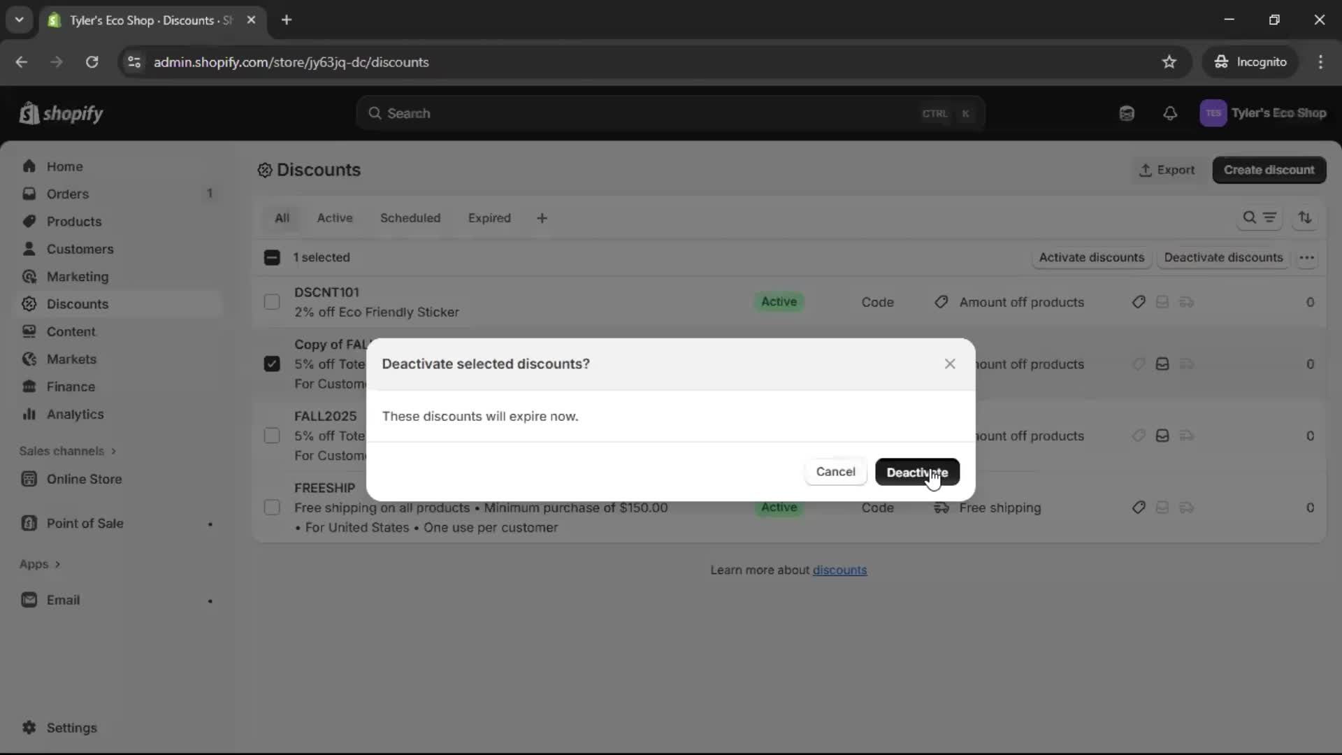 General browsing on Shopify video thumbnail