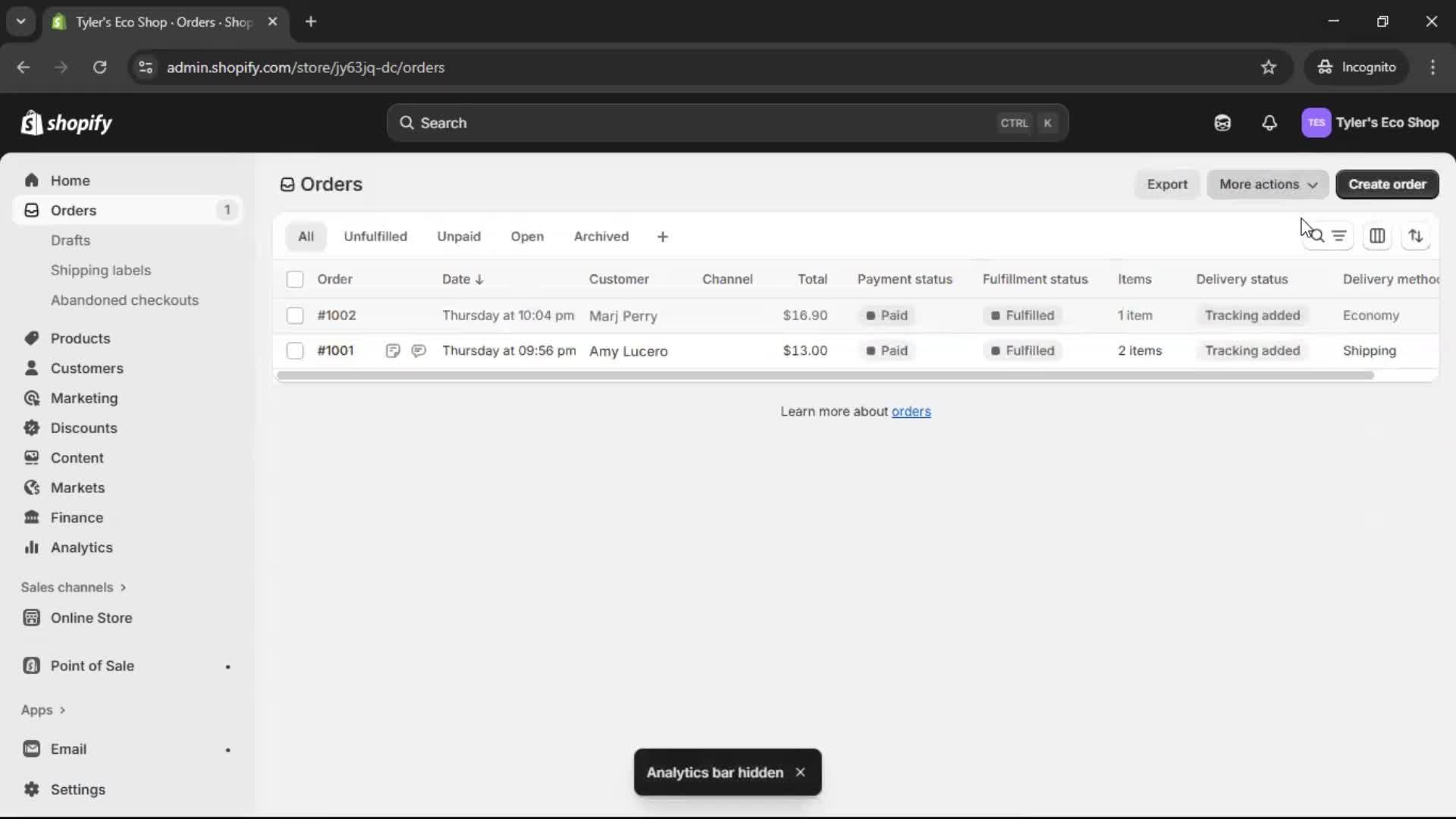General browsing screenshot