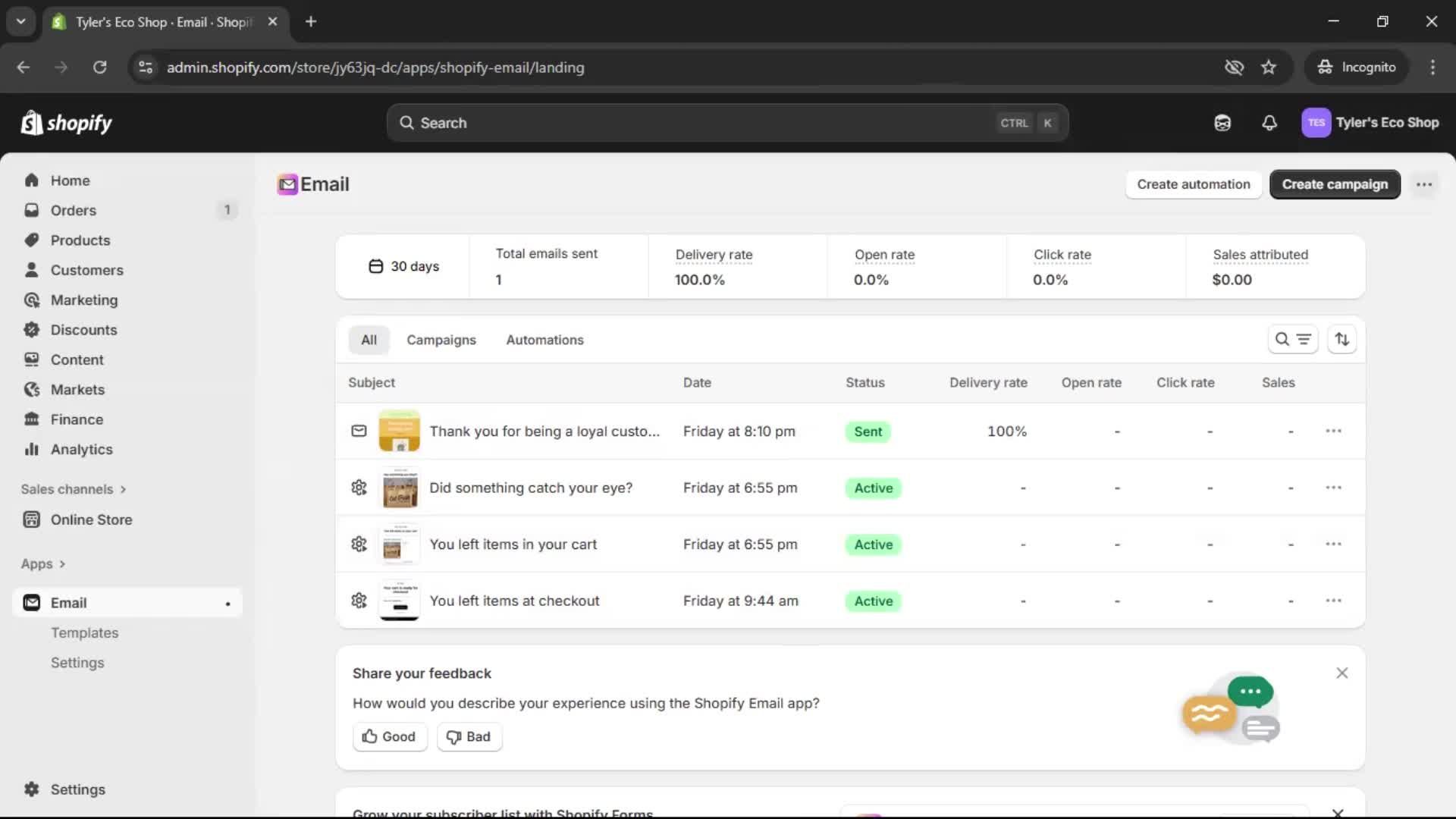 General browsing screenshot