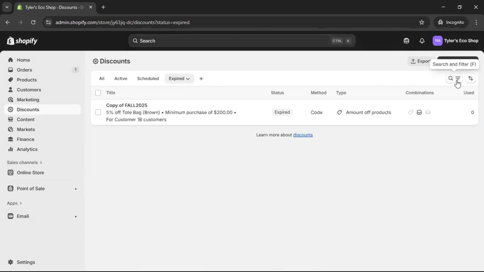 General browsing screenshot