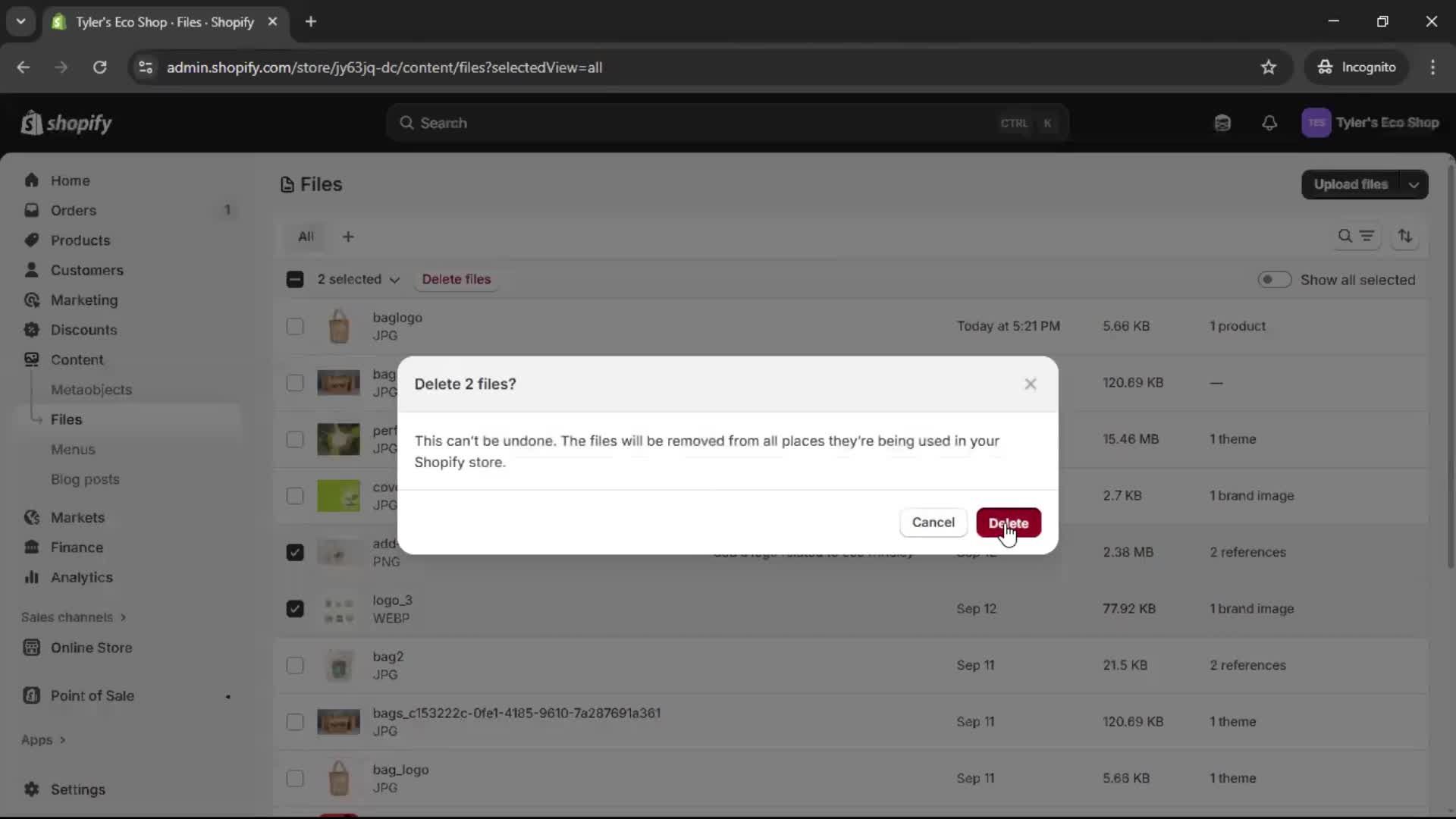 General browsing on Shopify video thumbnail