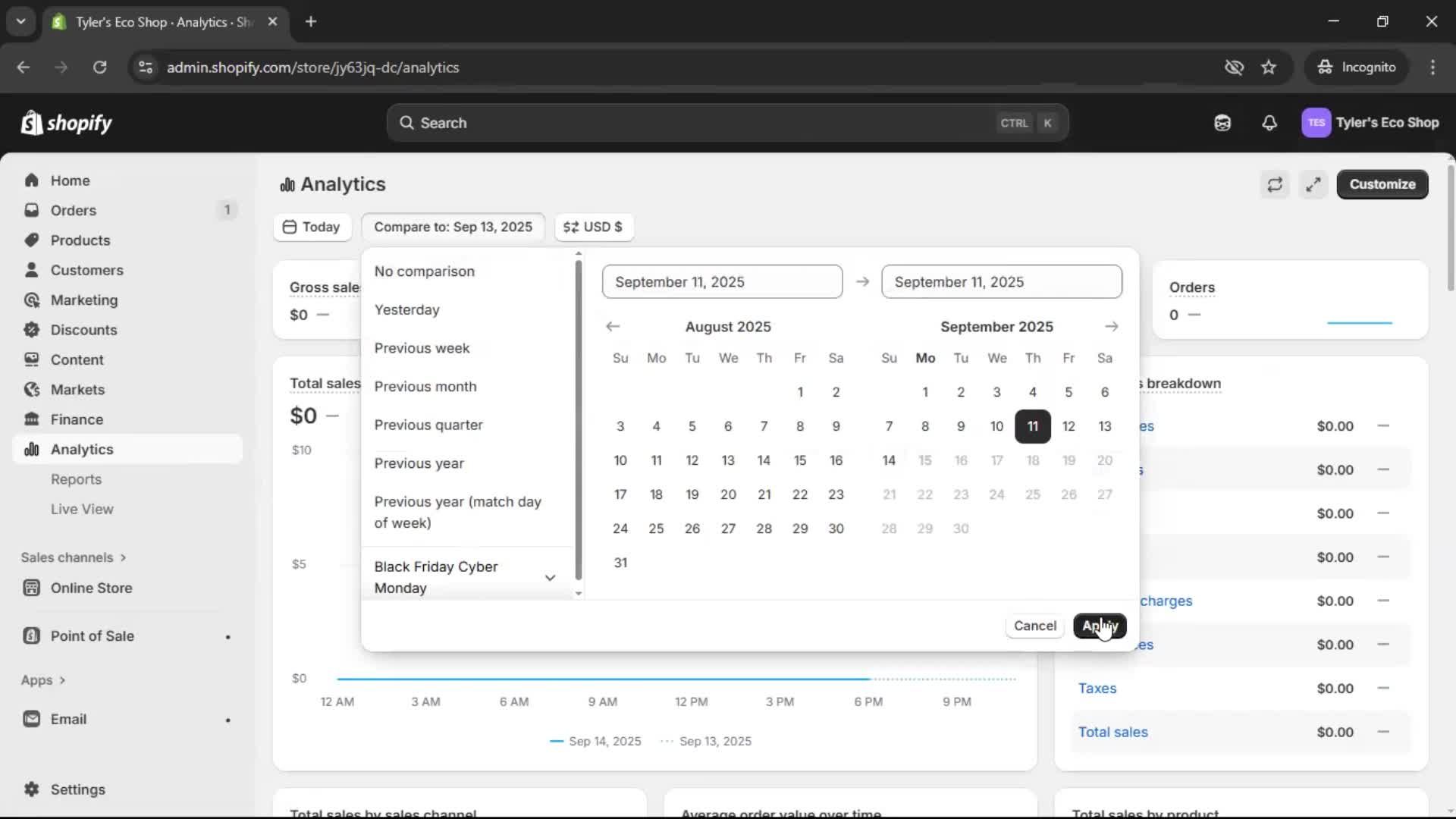 General browsing screenshot