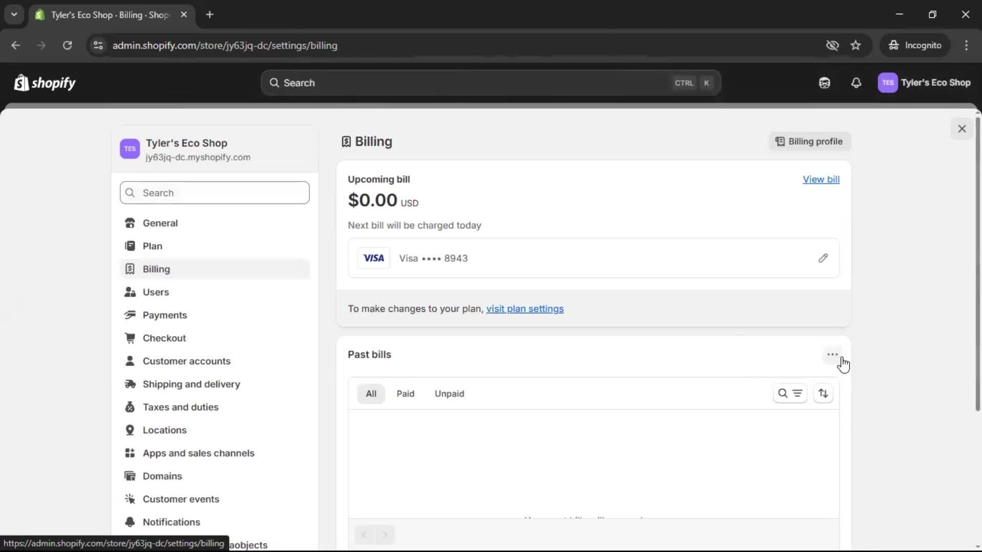 General browsing screenshot