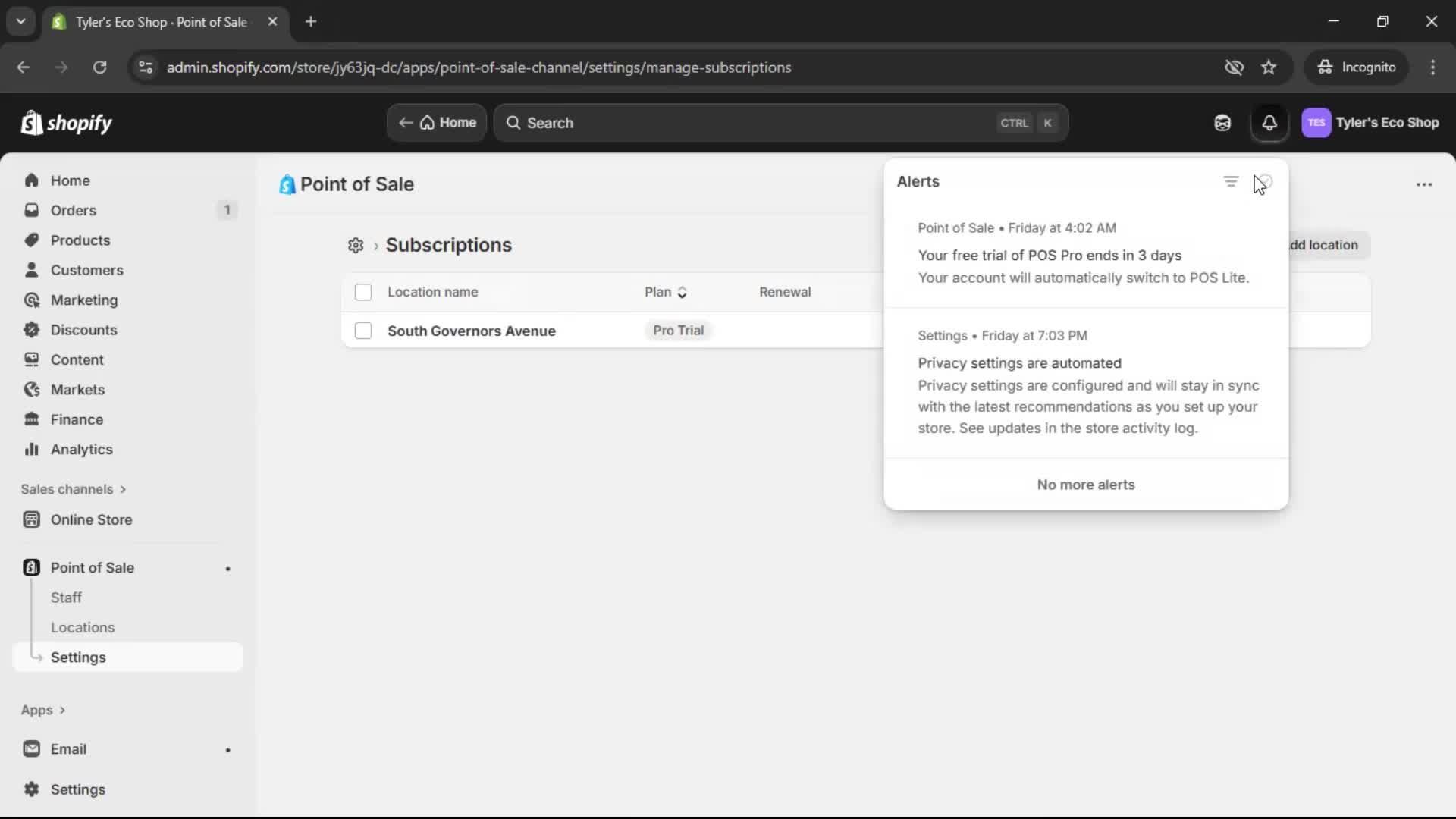 General browsing screenshot