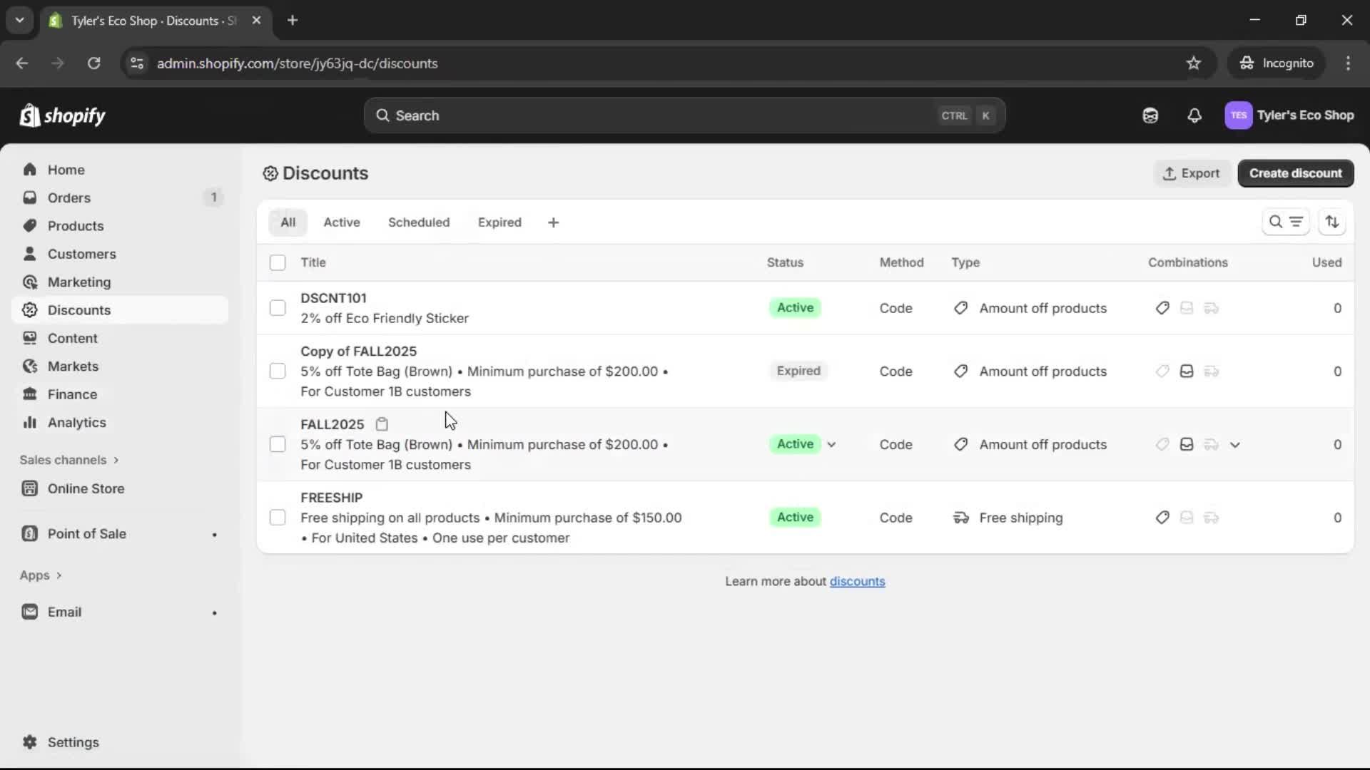 General browsing on Shopify video thumbnail