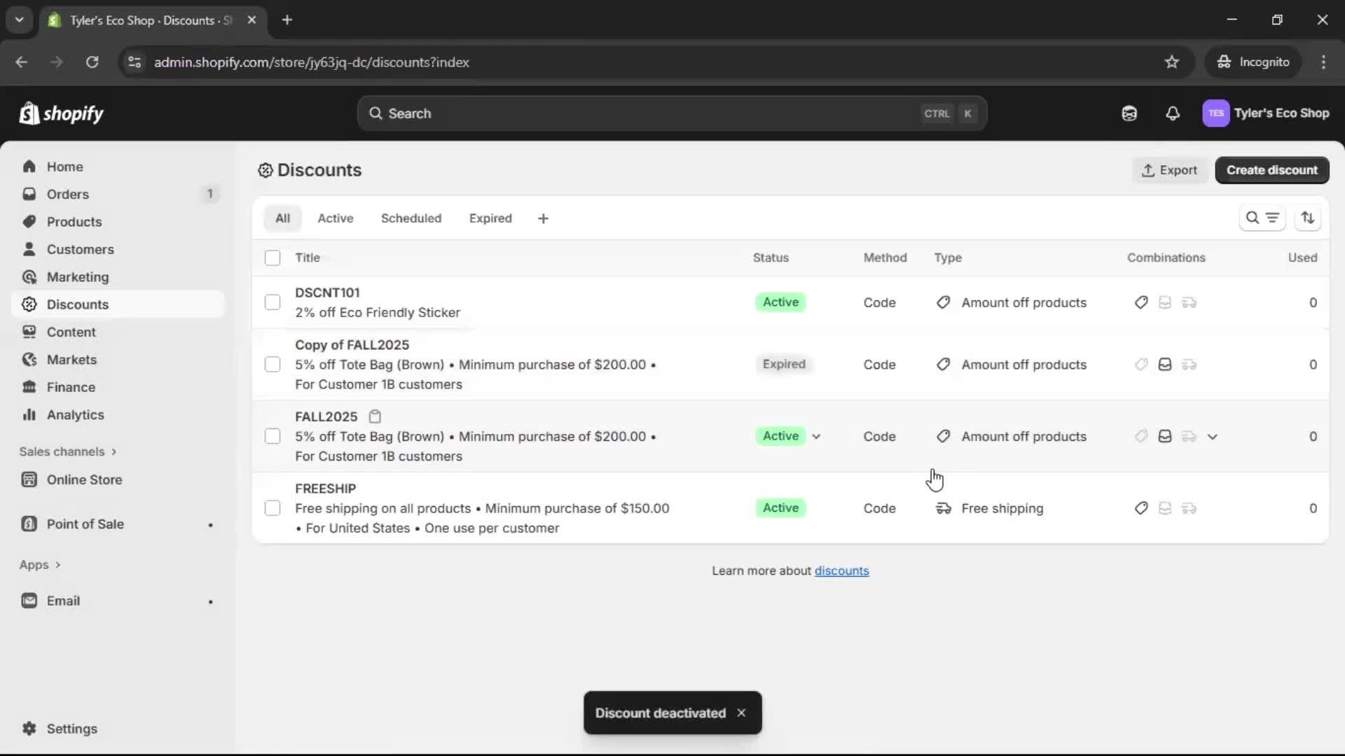 General browsing screenshot
