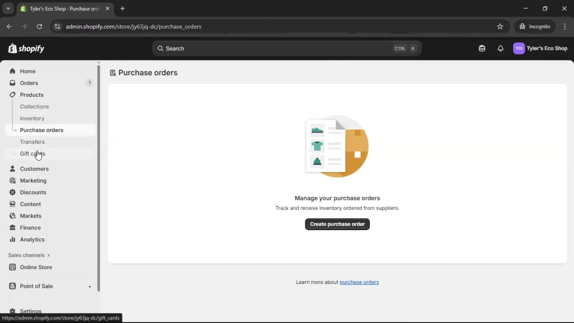 General browsing on Shopify video thumbnail