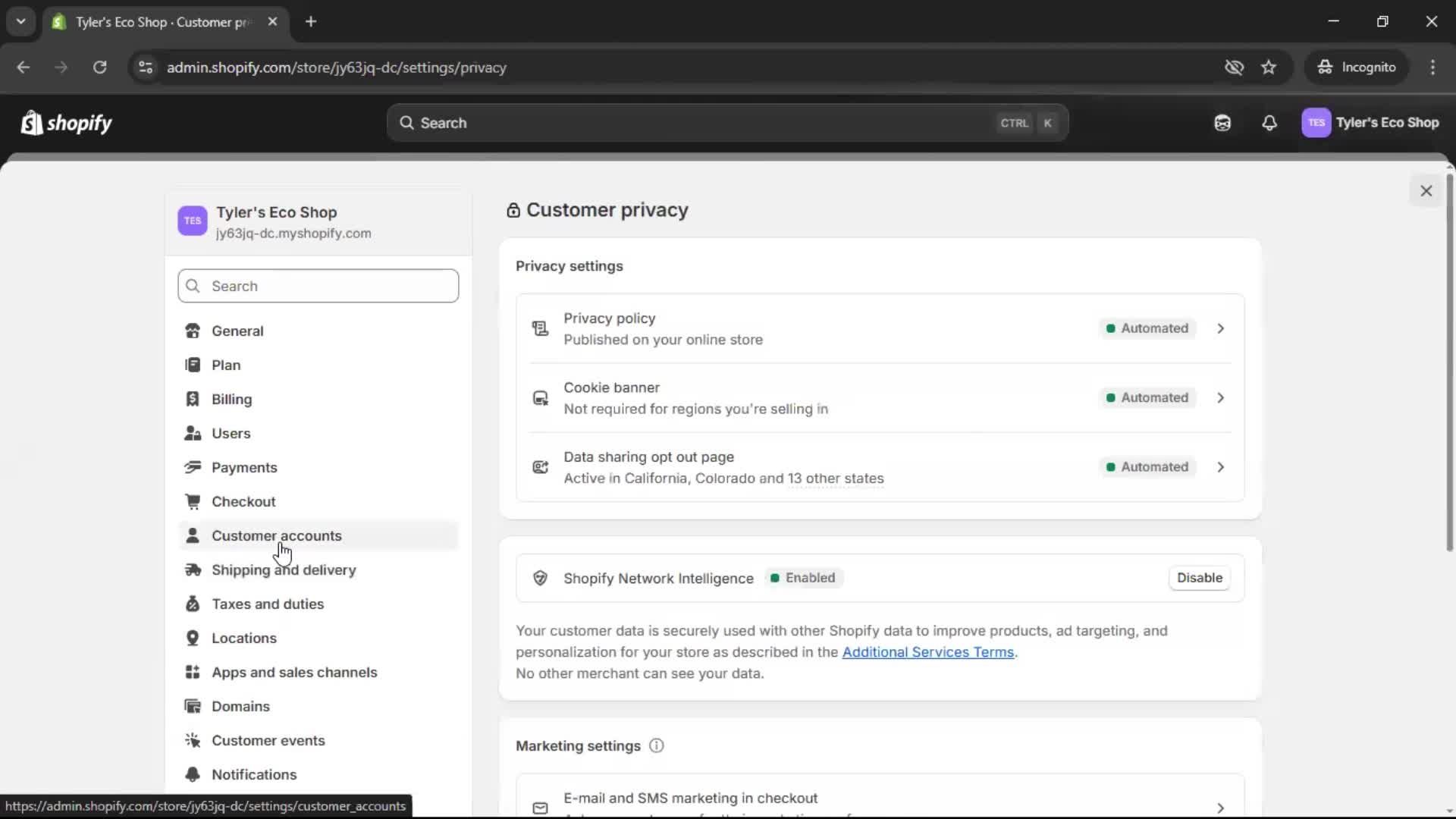 General browsing on Shopify video thumbnail