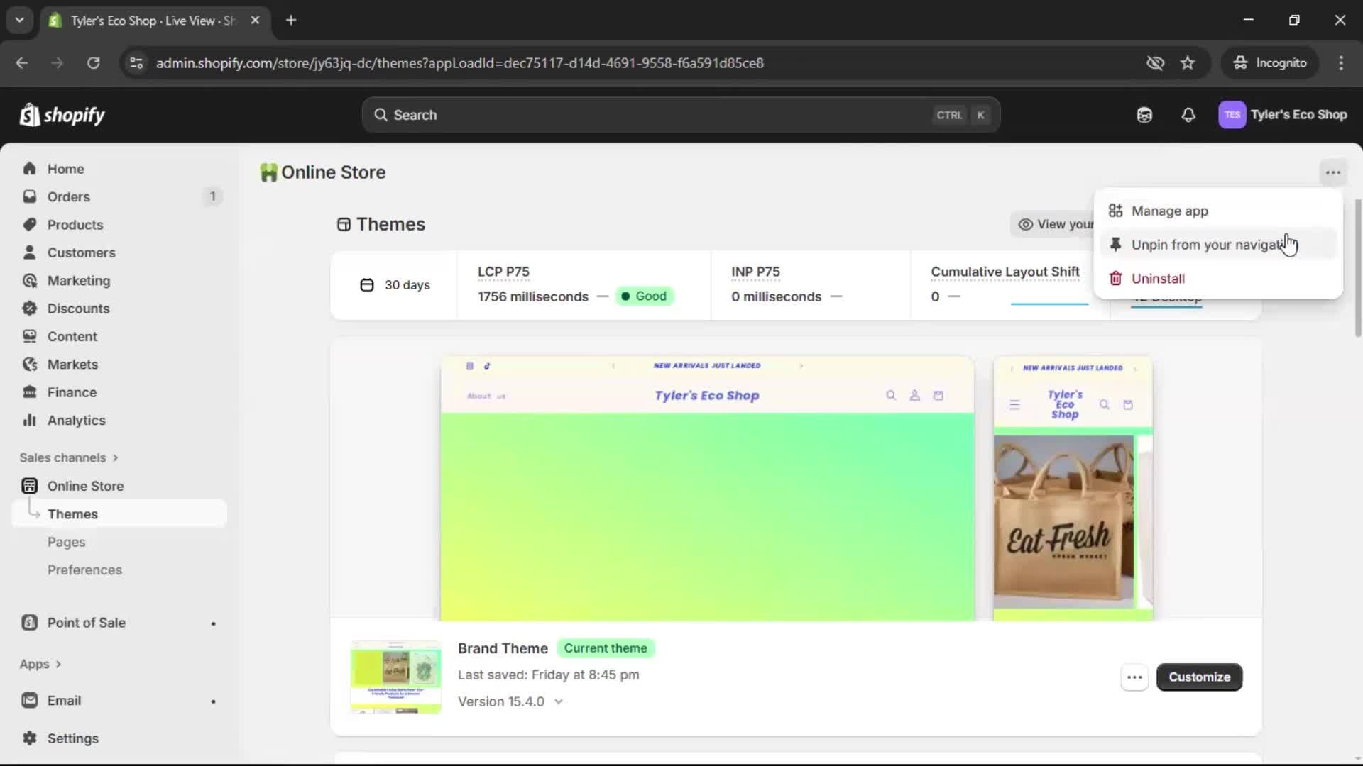General browsing on Shopify video thumbnail