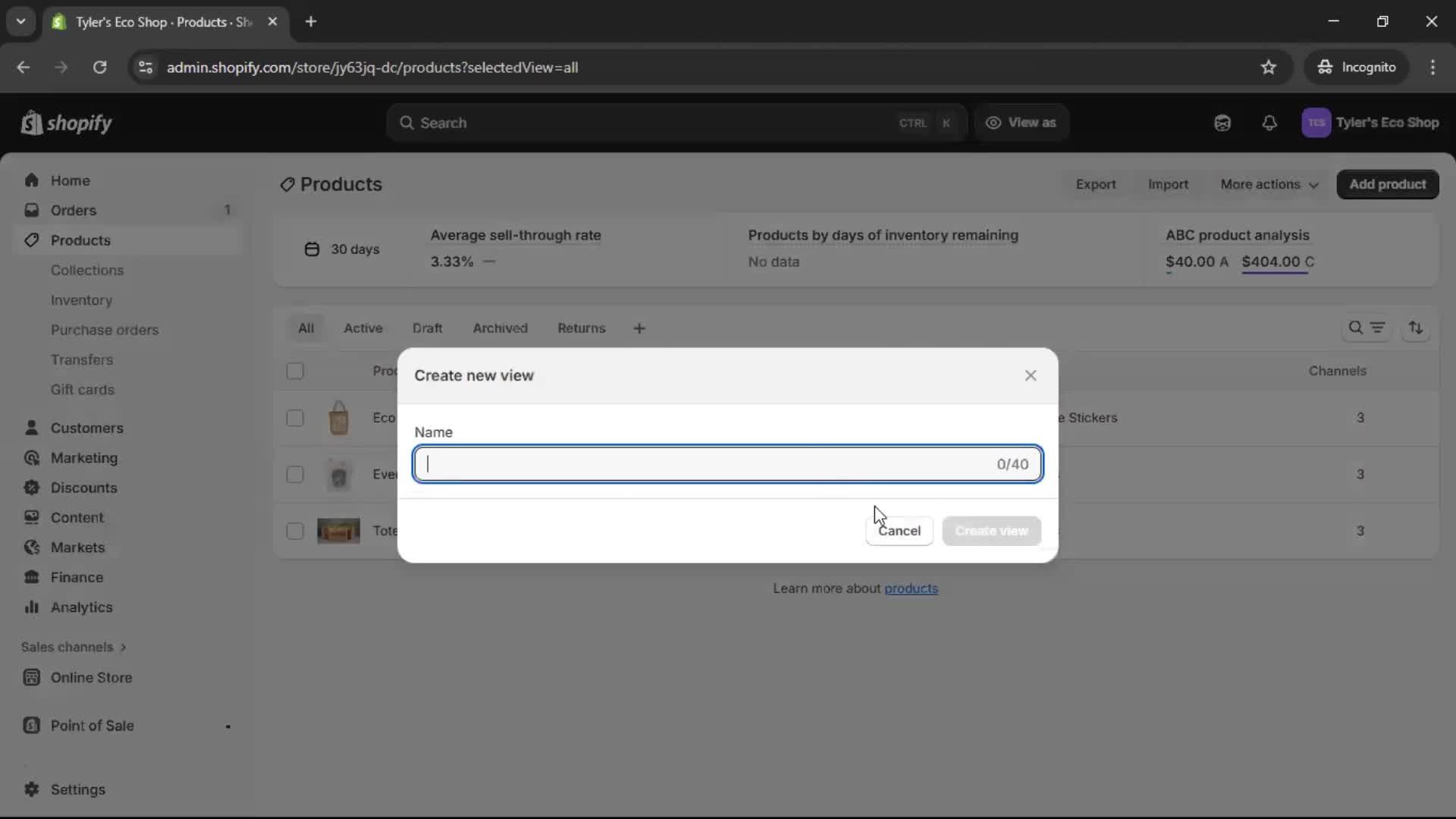 General browsing screenshot