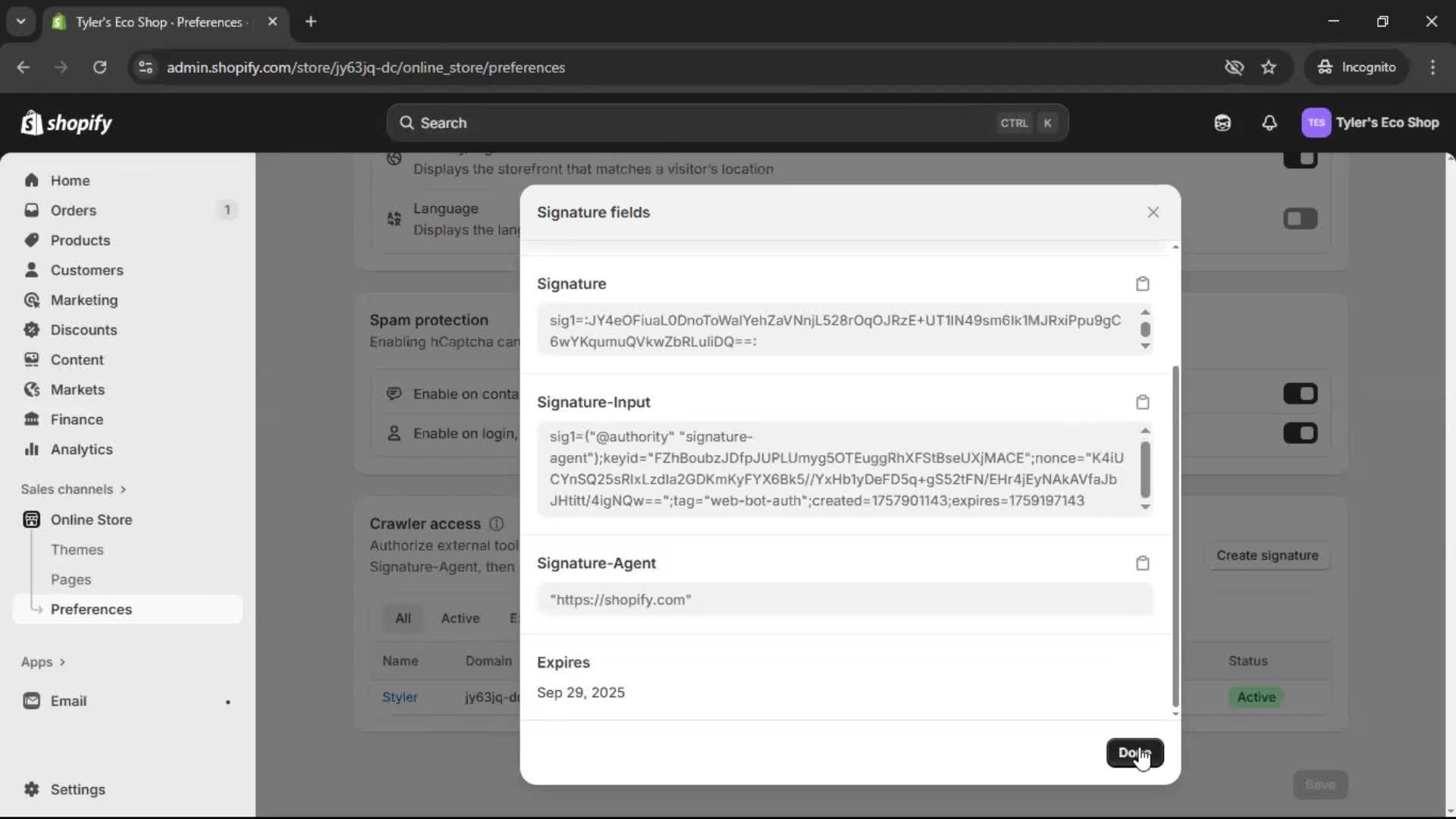 General browsing screenshot