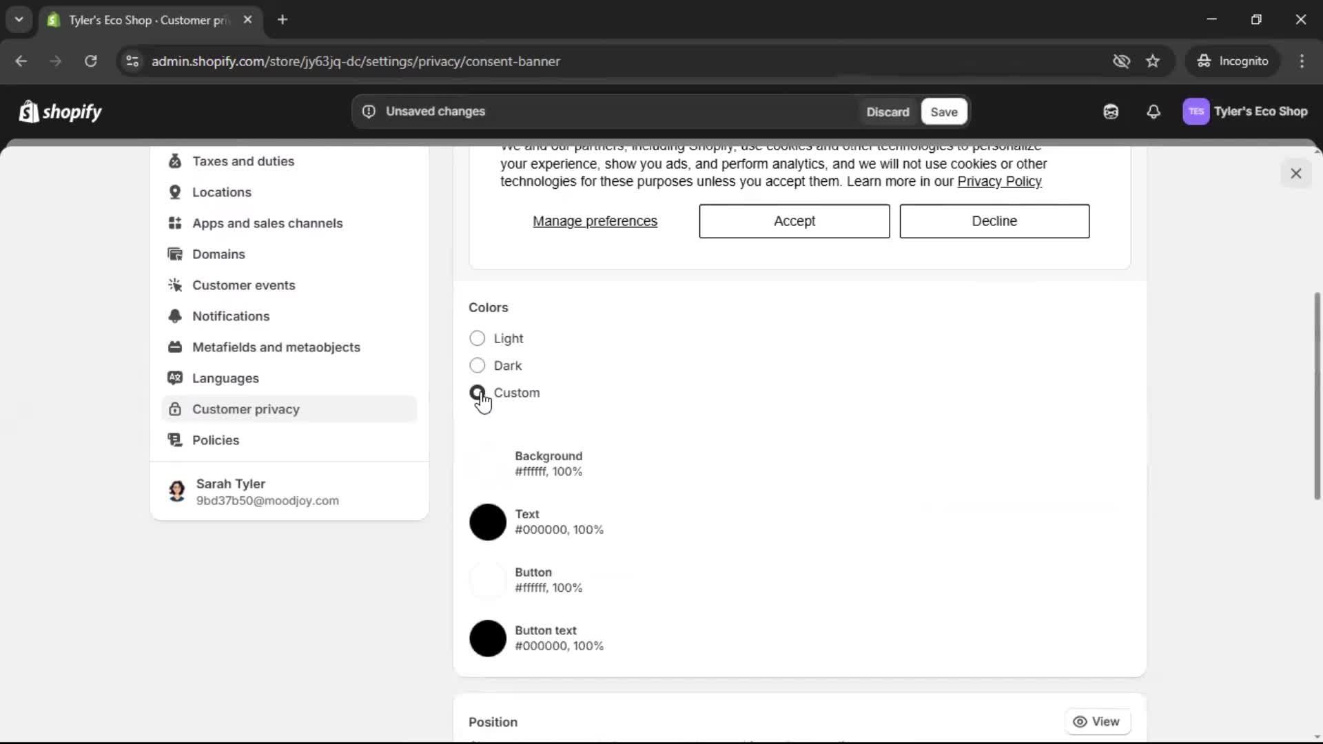 General browsing screenshot
