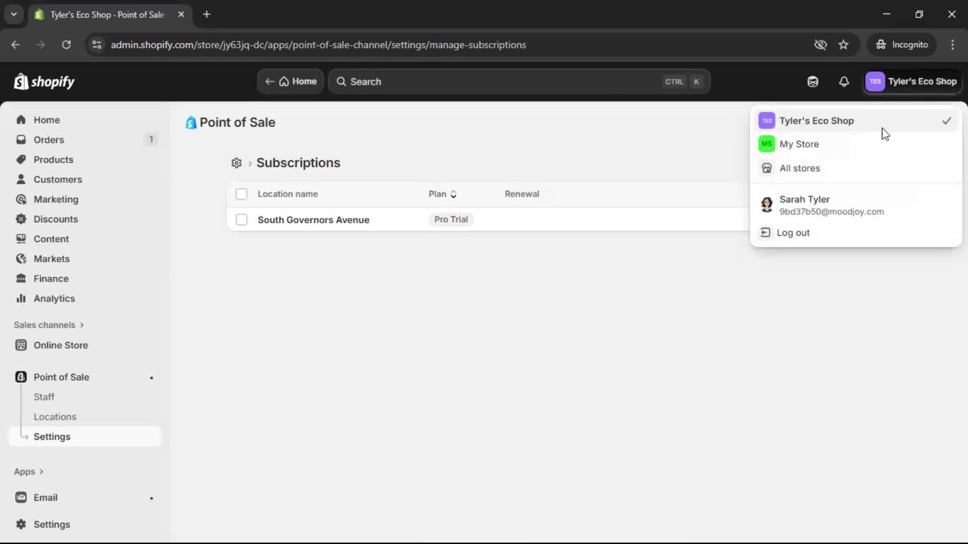 General browsing on Shopify video thumbnail