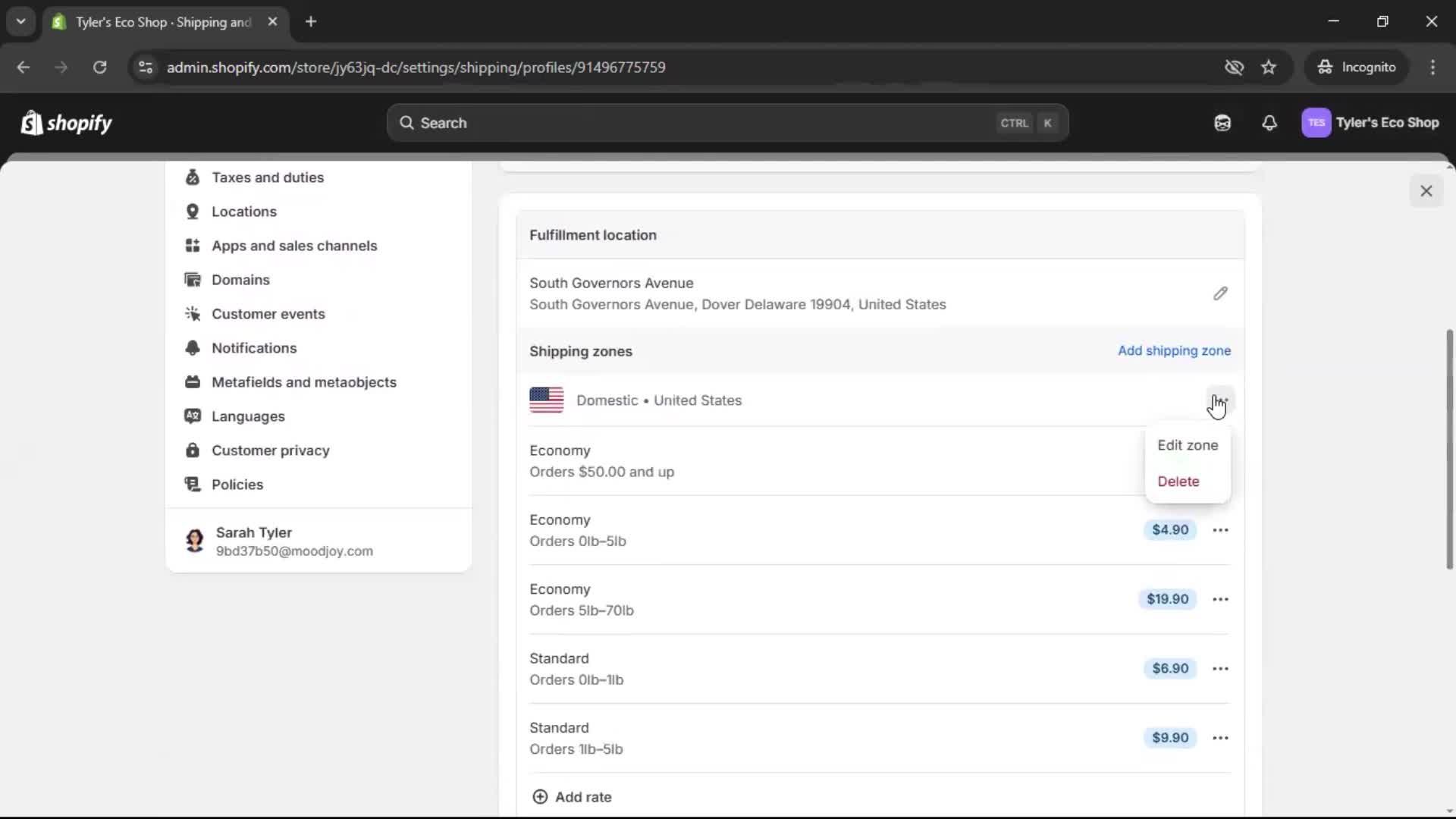 General browsing on Shopify video thumbnail