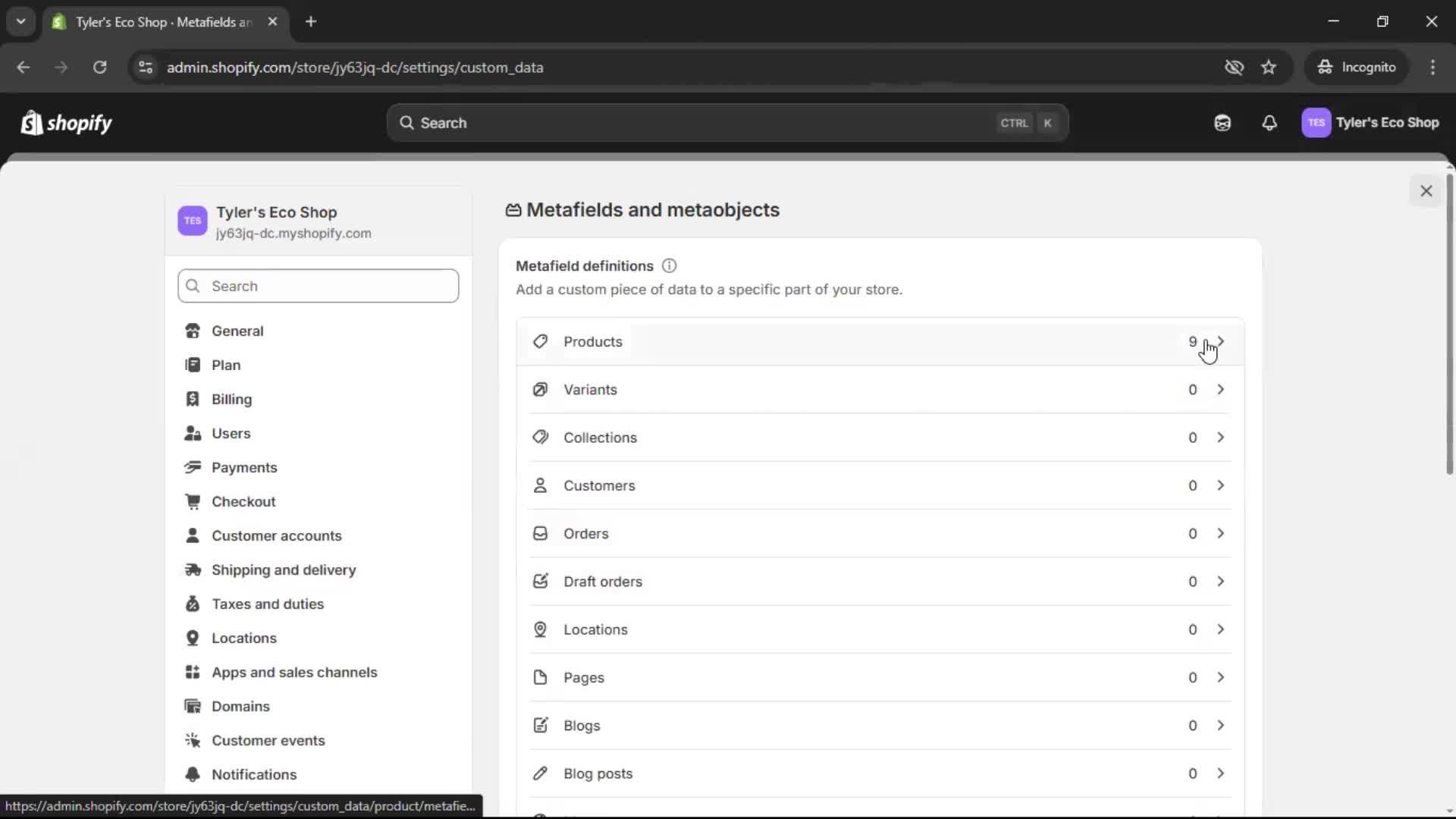 General browsing on Shopify video thumbnail