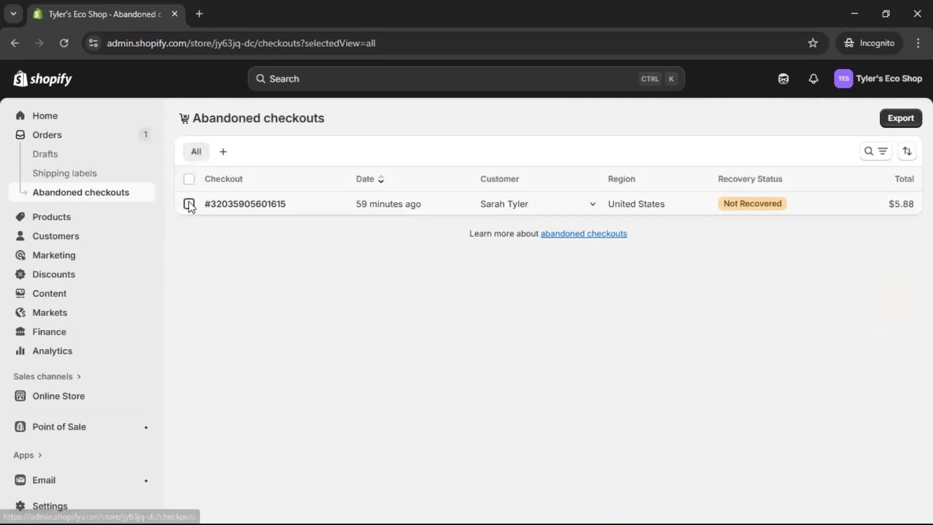 General browsing on Shopify video thumbnail