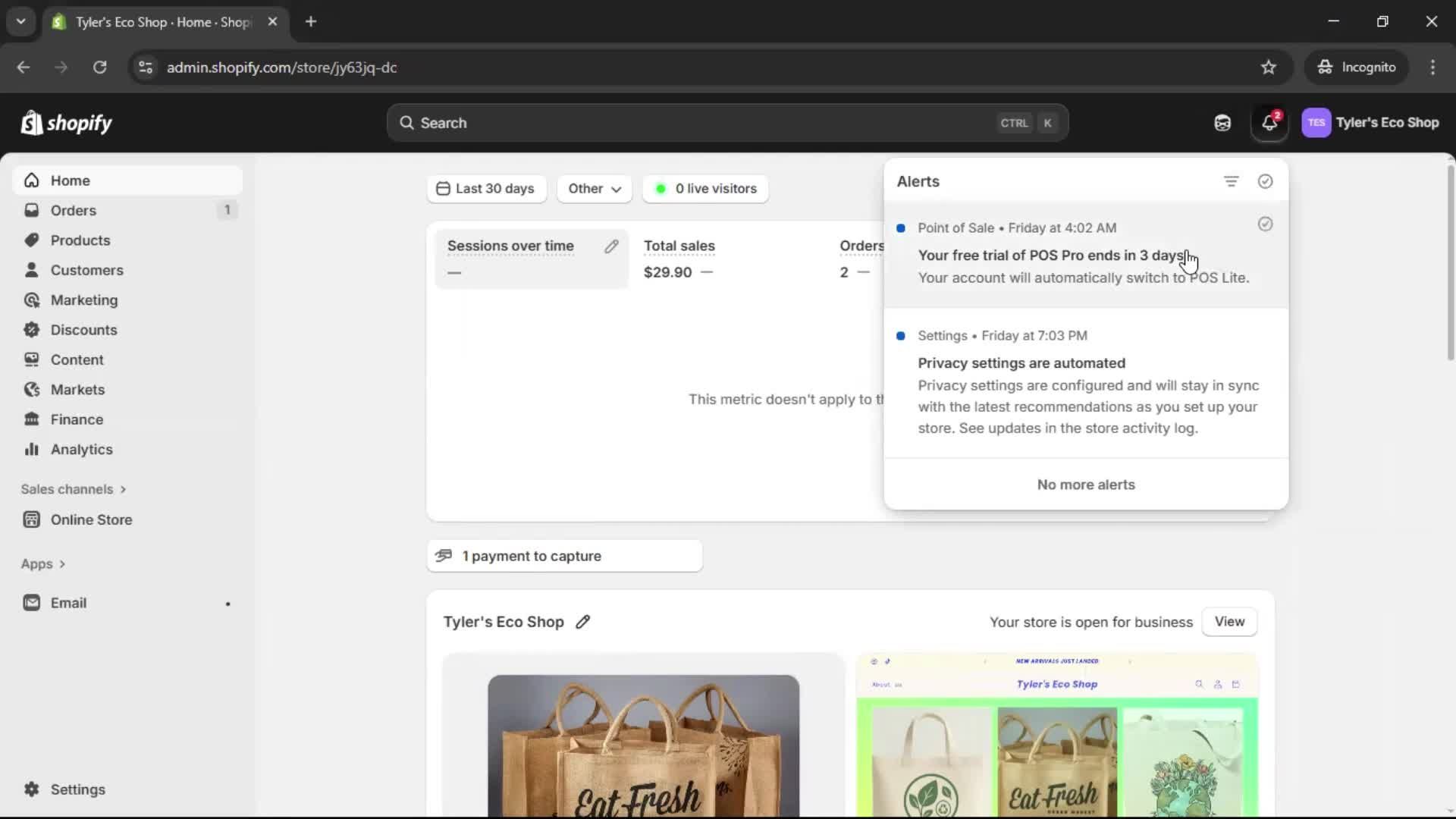 General browsing screenshot