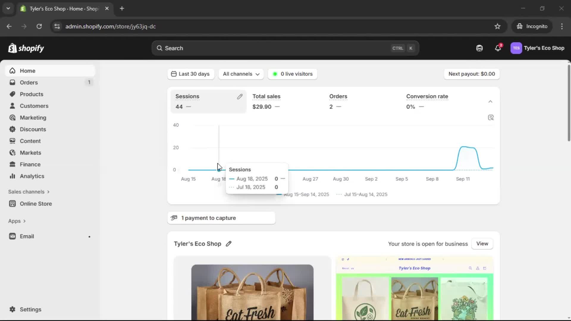 General browsing on Shopify video thumbnail