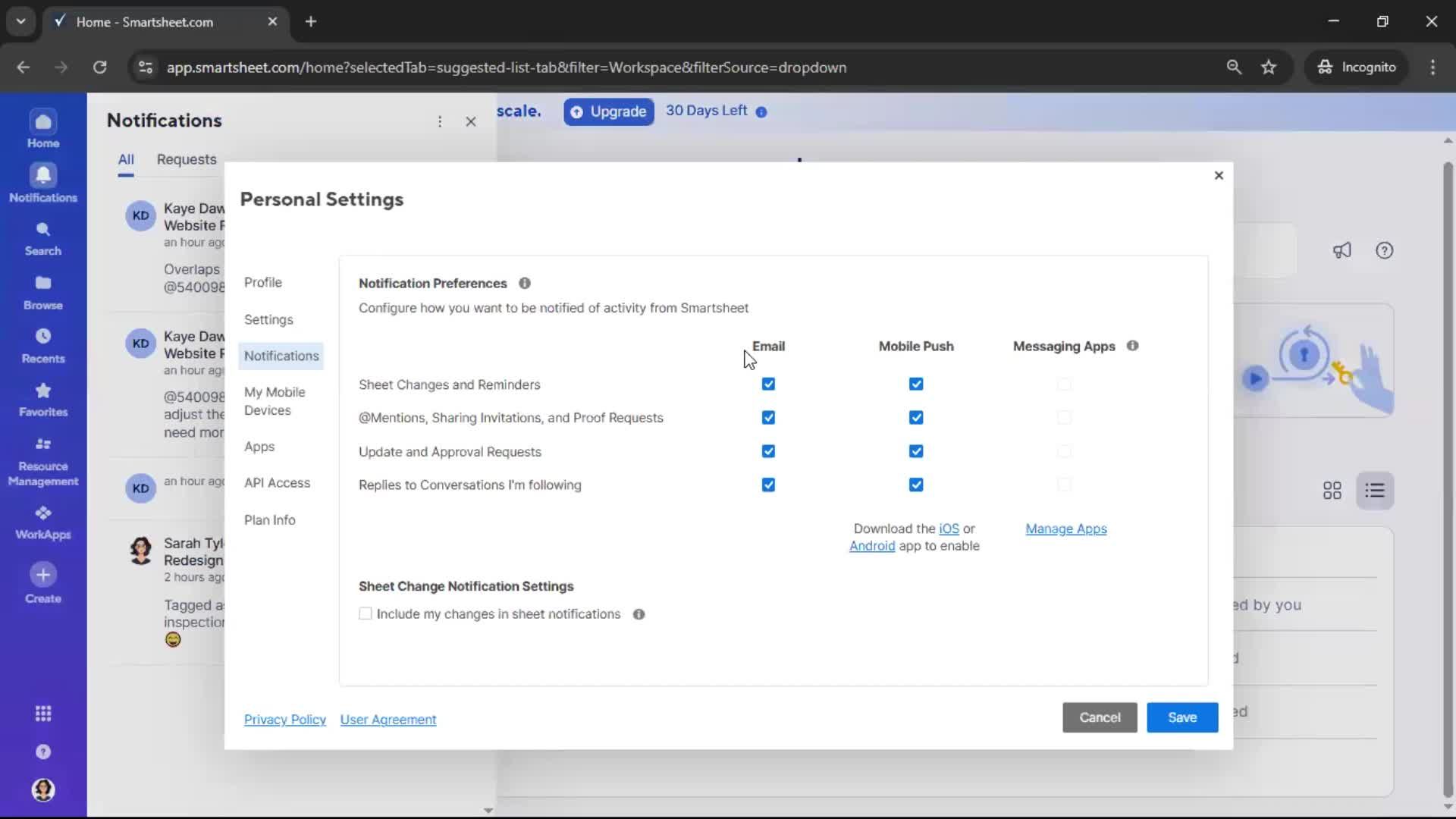 General browsing screenshot