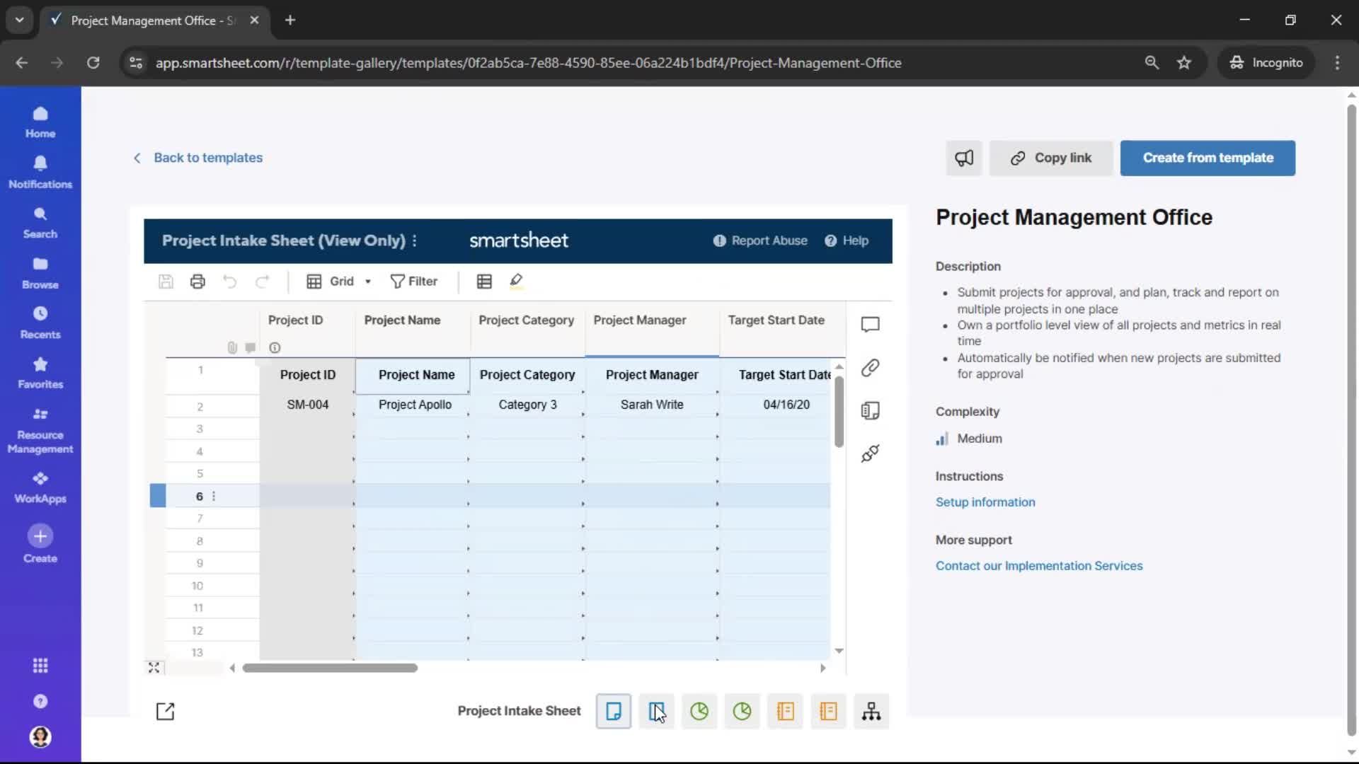 General browsing screenshot