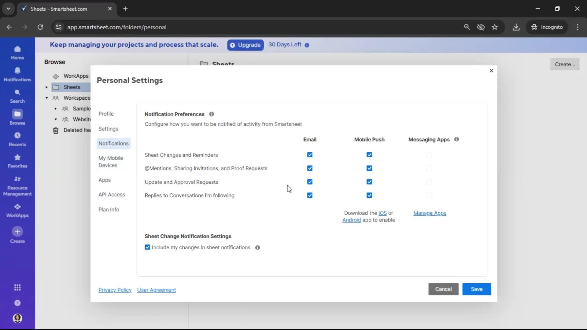 General browsing screenshot