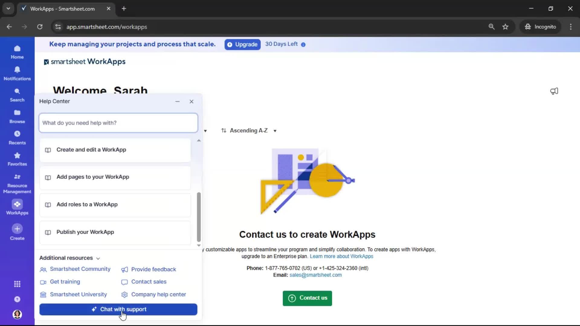 General browsing screenshot