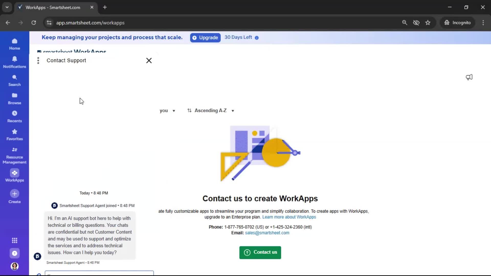 General browsing screenshot