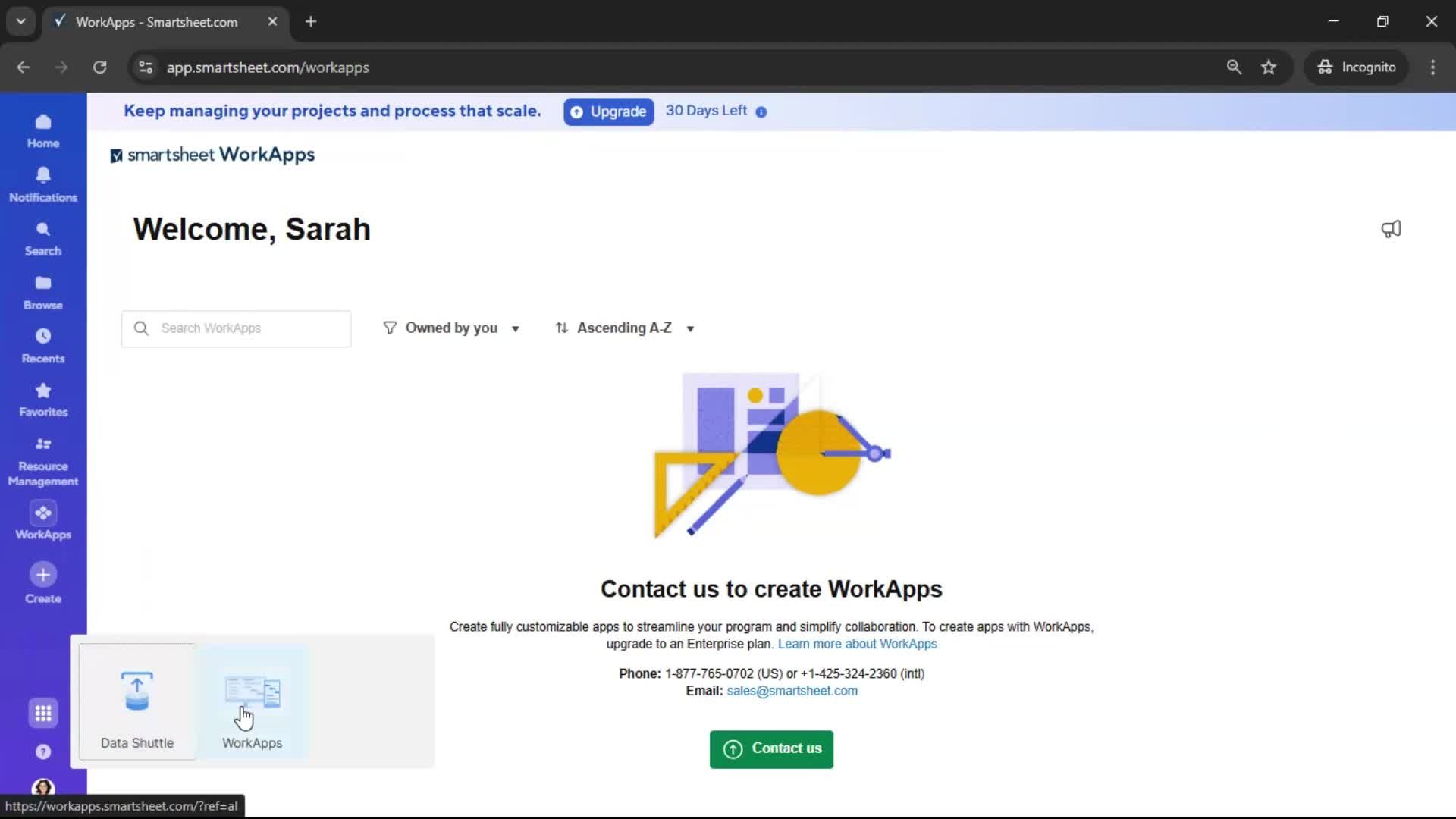 General browsing screenshot