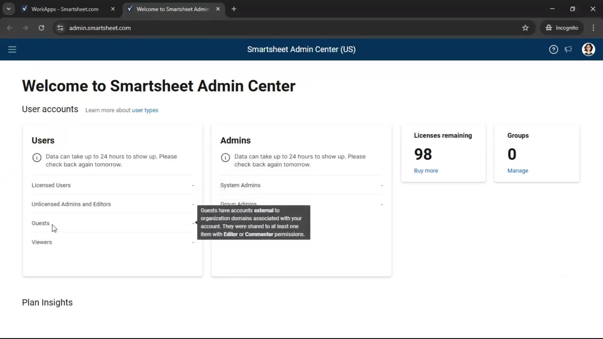 General browsing screenshot
