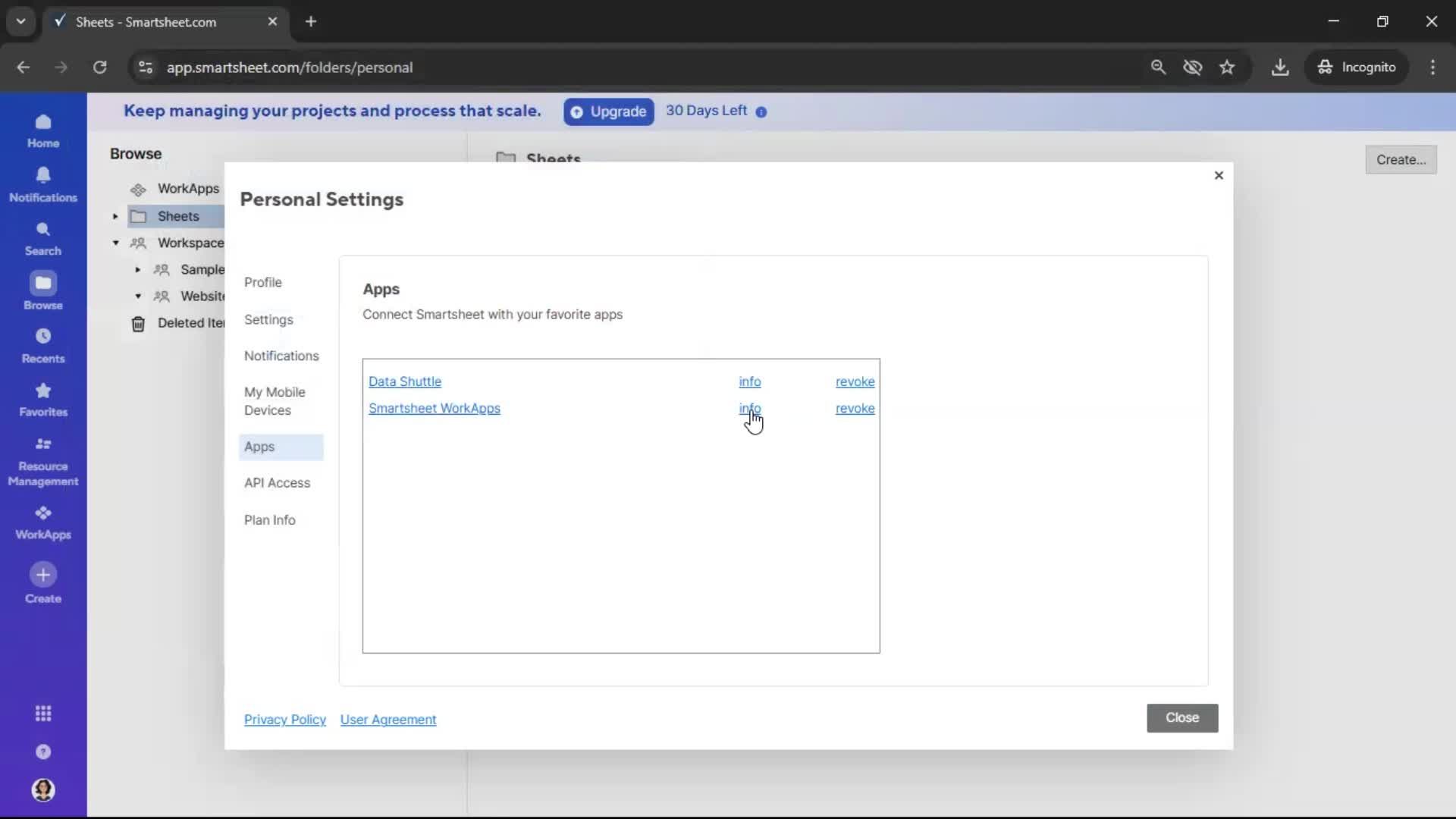 General browsing screenshot